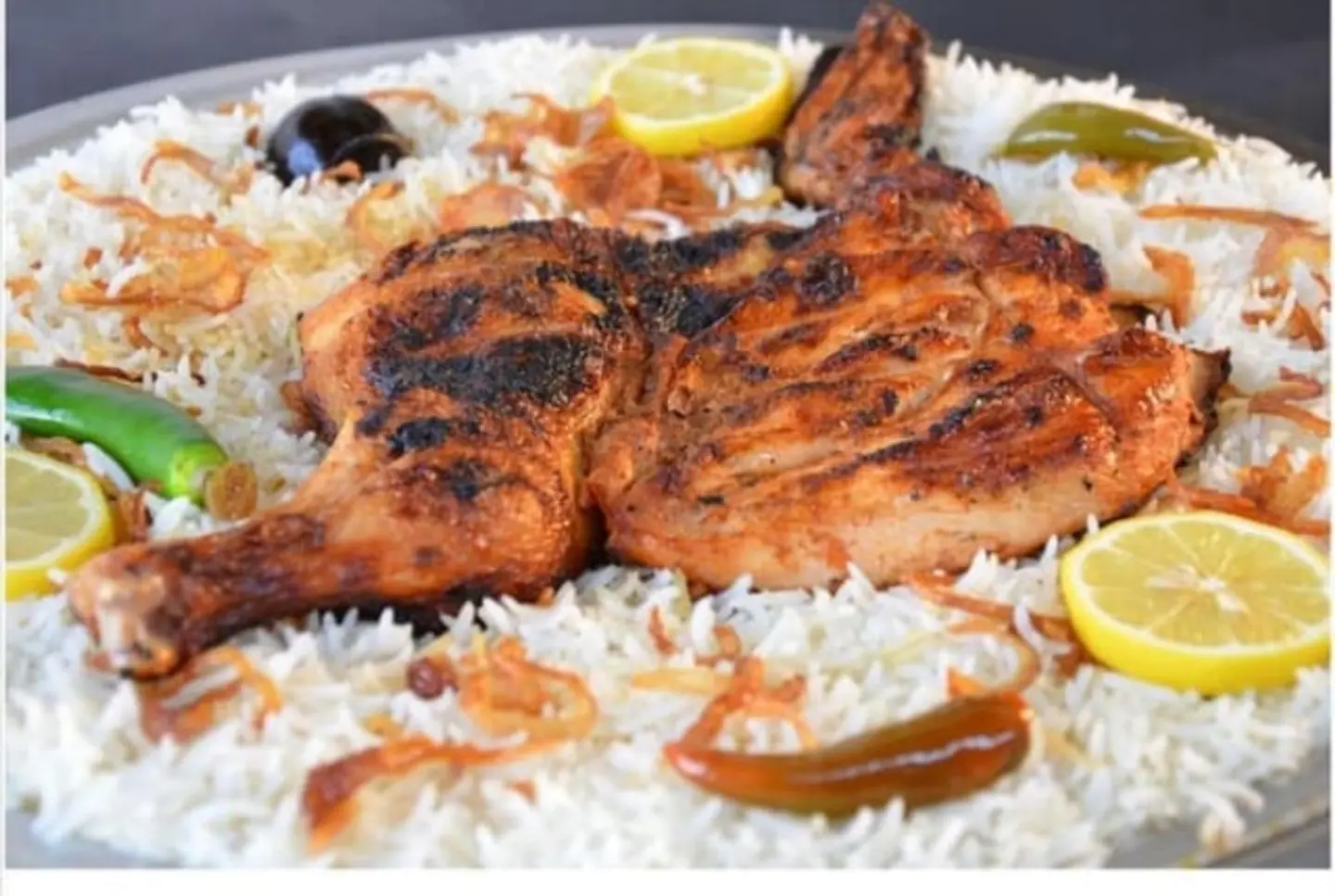 Half Grilled Chicken