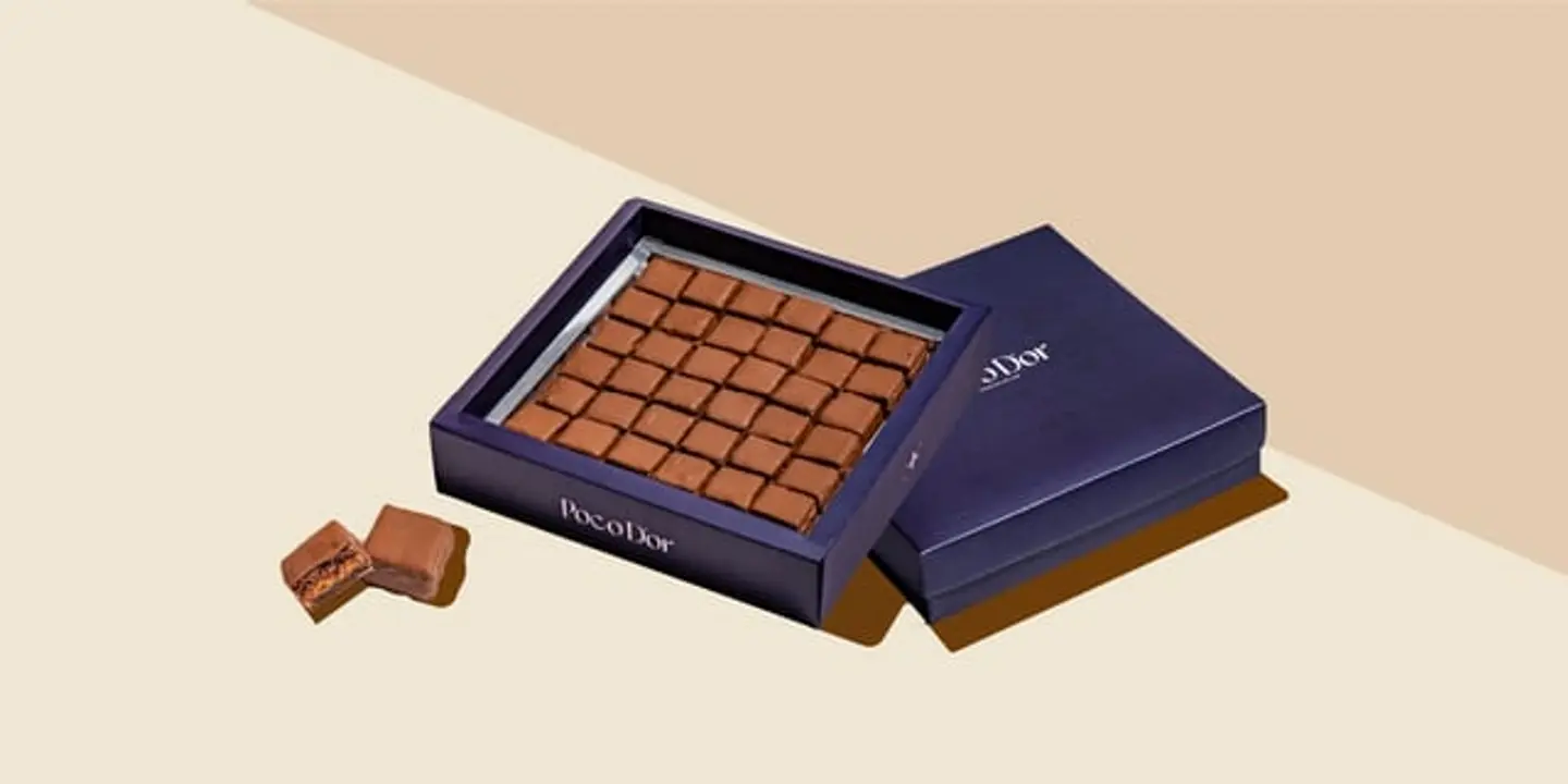 Poco Dor Chocolate Basbousa Bites