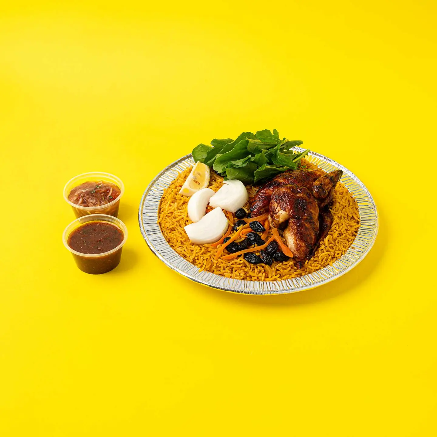 نص شواية مع الرز