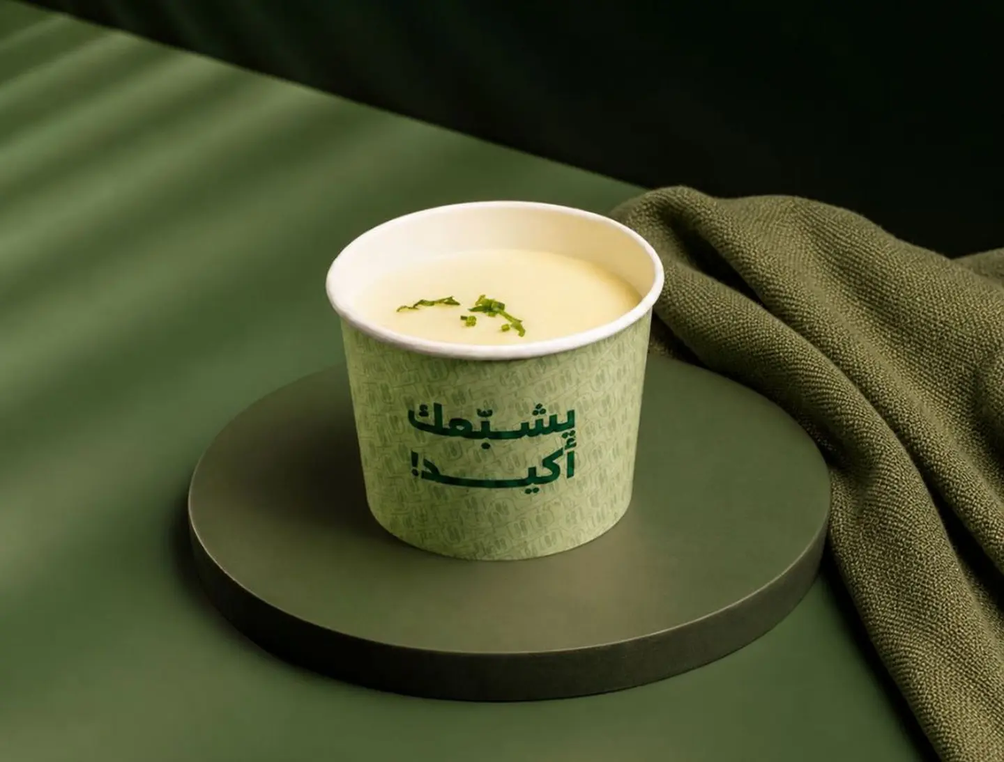 شوربة الدجاج بالكريمة