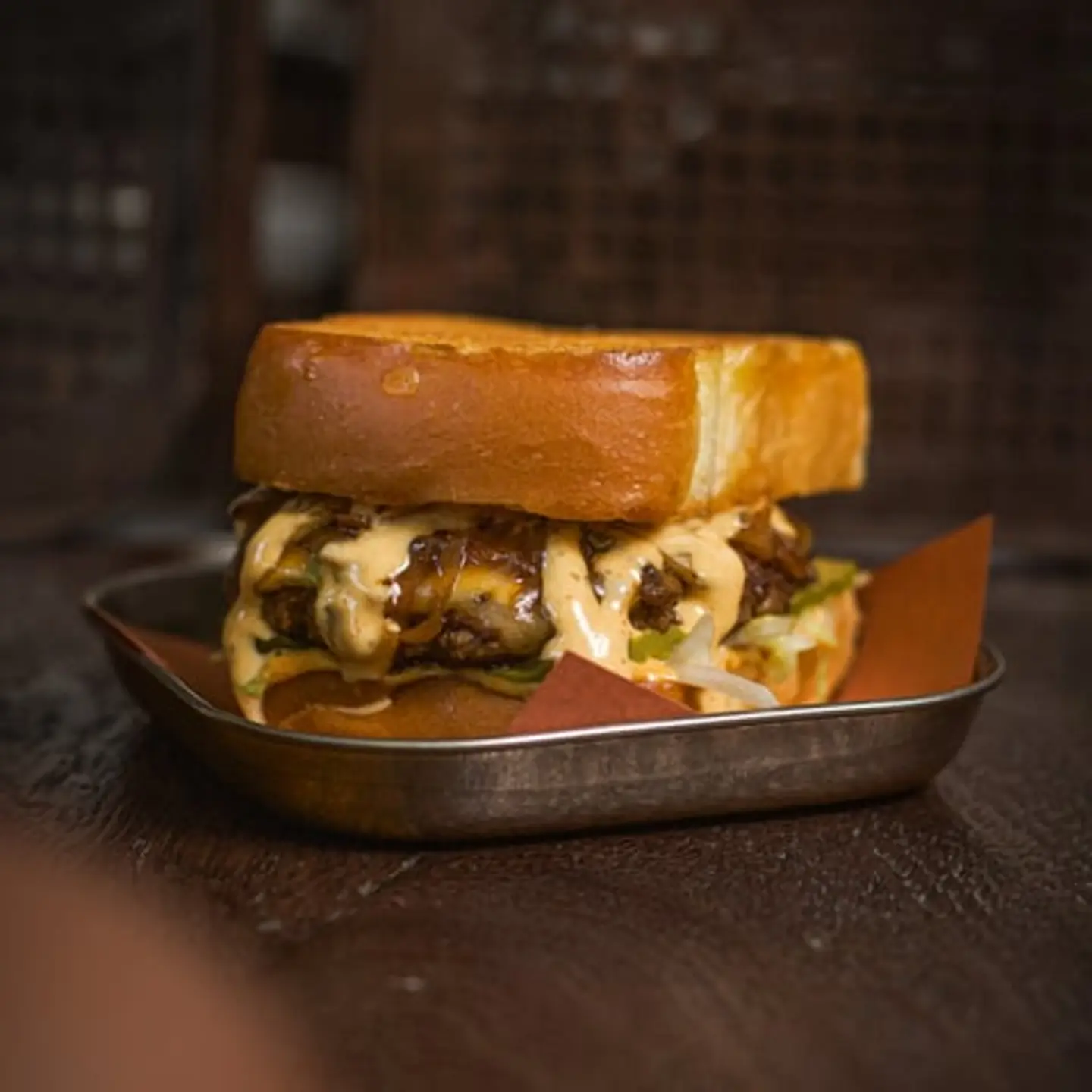 Swiss Mushroom Burger