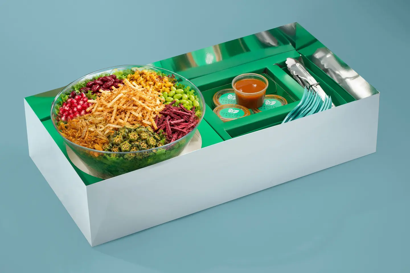 Seedling Salad Gathering Box.