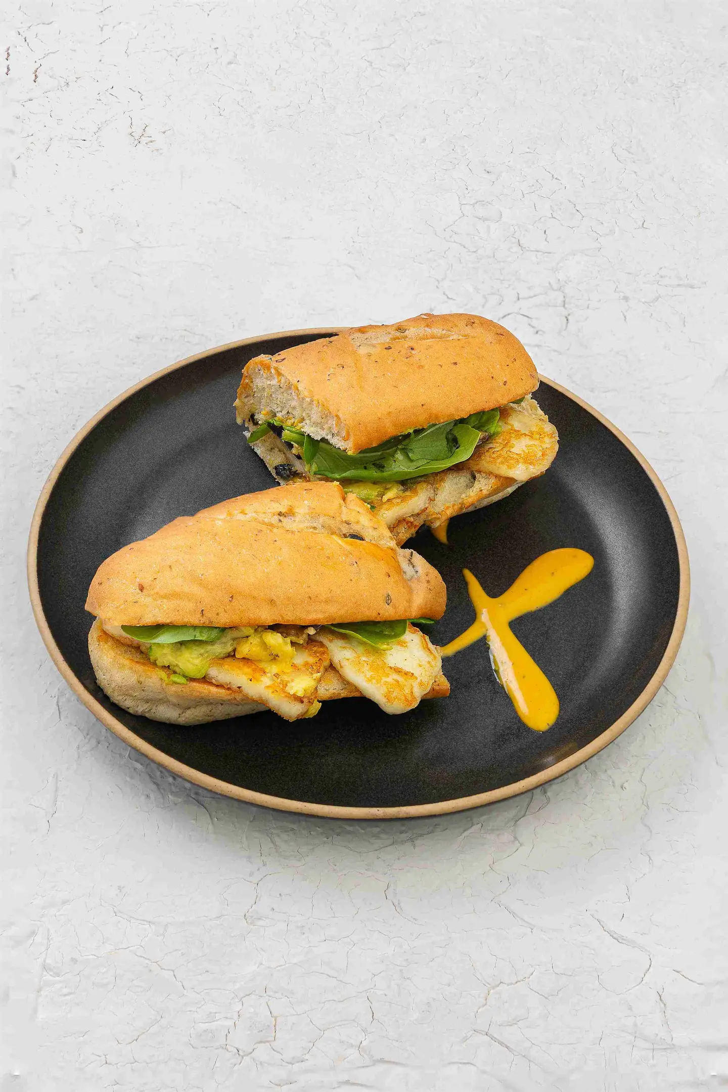 Halloumi Avocado Sandwich