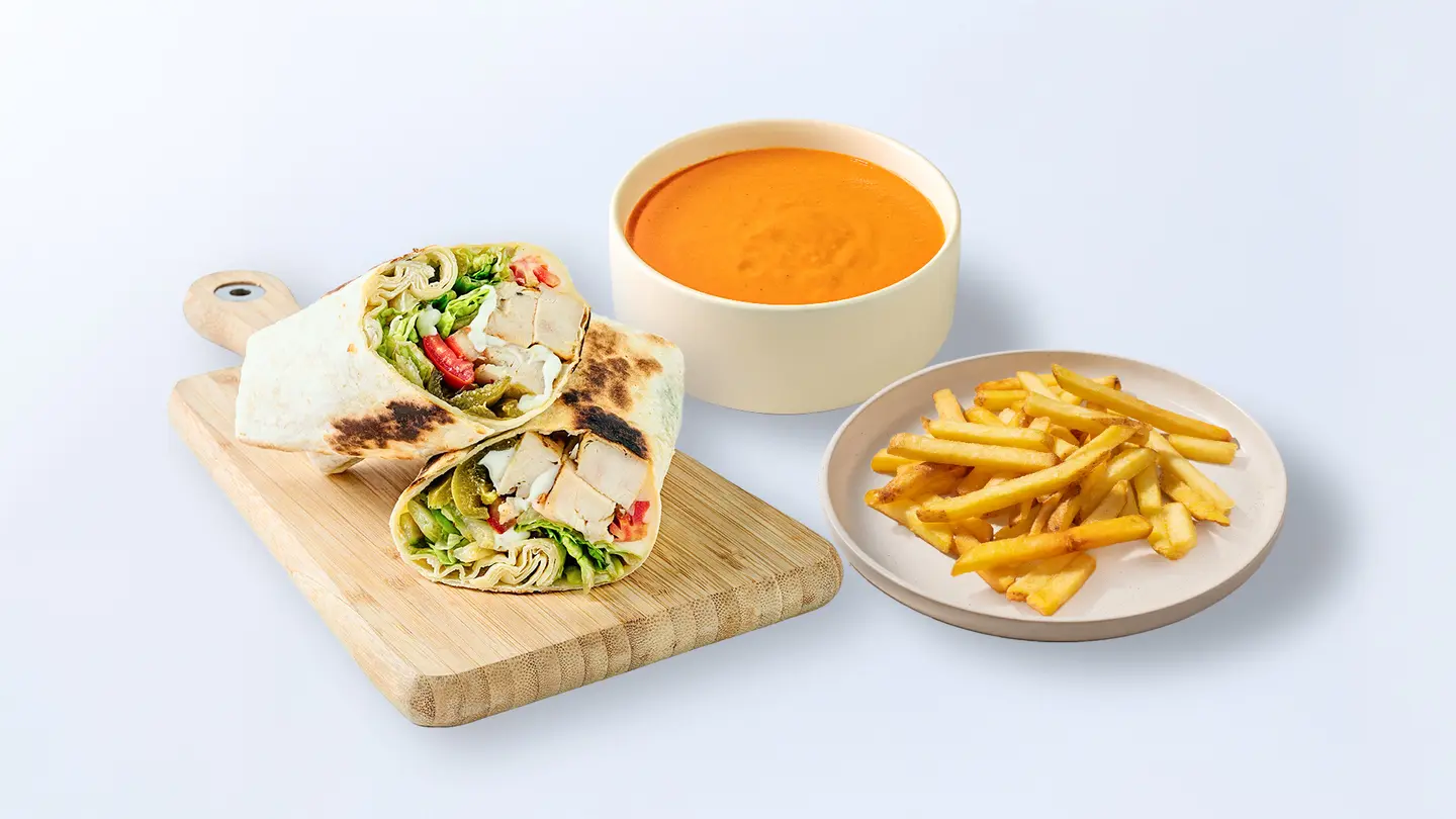 Wrap & Sip Meal