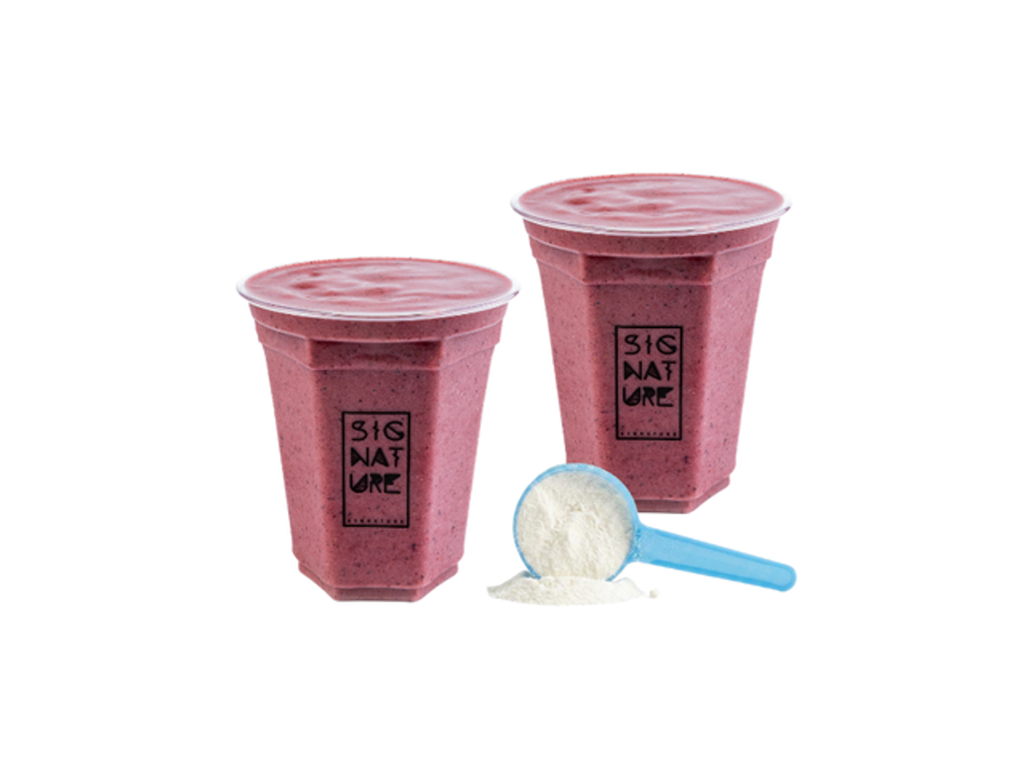 2 Collagen Acai Shakes