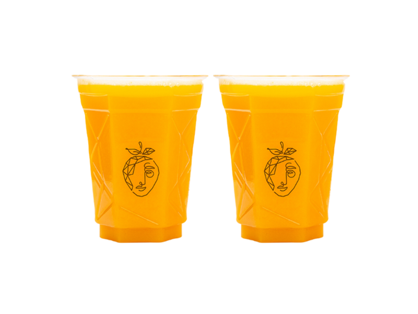 2 Cups Of Orange Juice