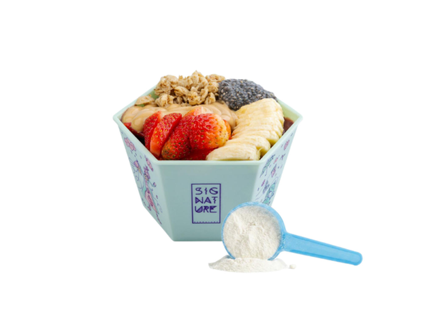 Collagen Peanut Acai Bowl