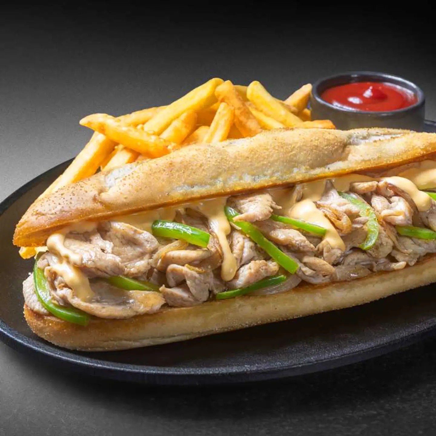 Philly Chicken Sandwich Nin
