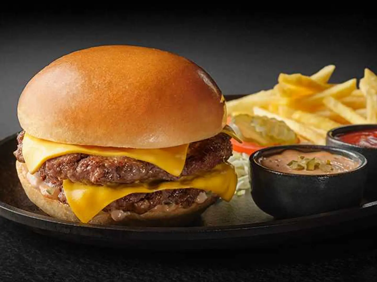 Hs The Original Steak House Cheeseburger