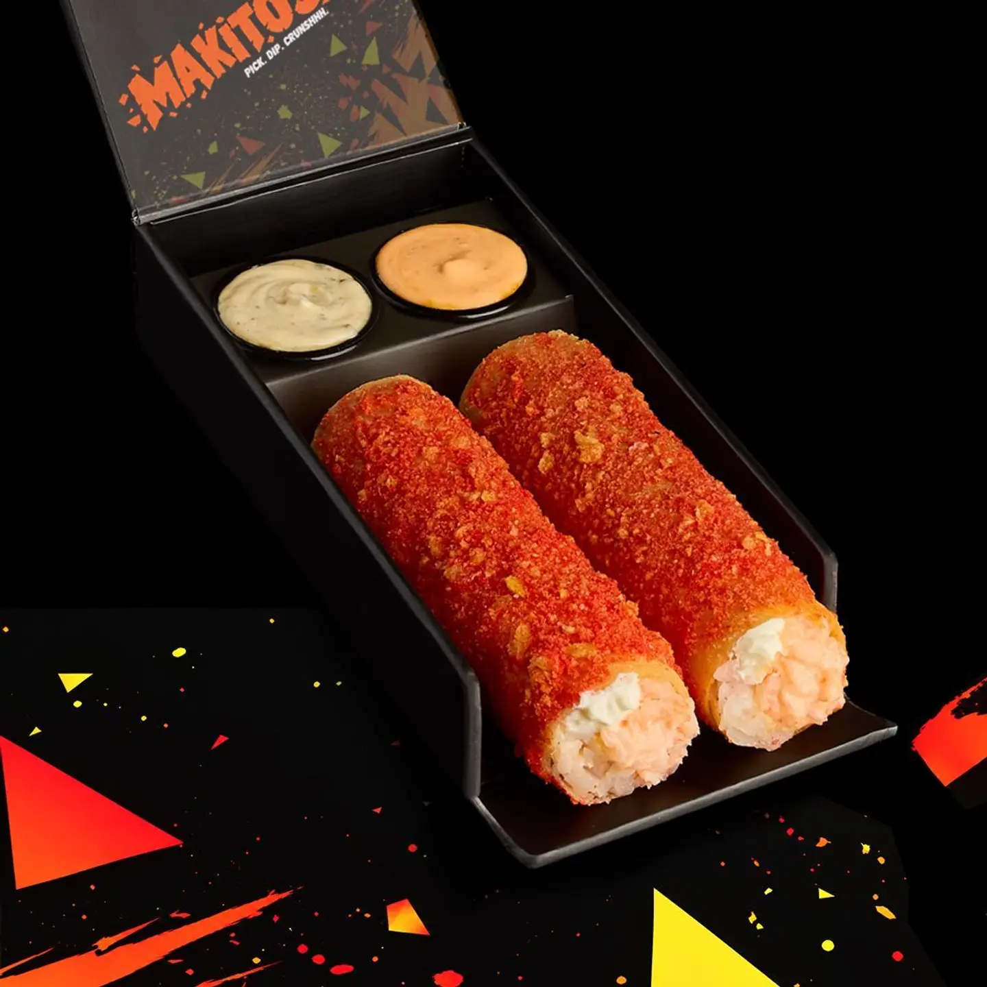 Flamin’ Shrimp Makito 2 Pcs