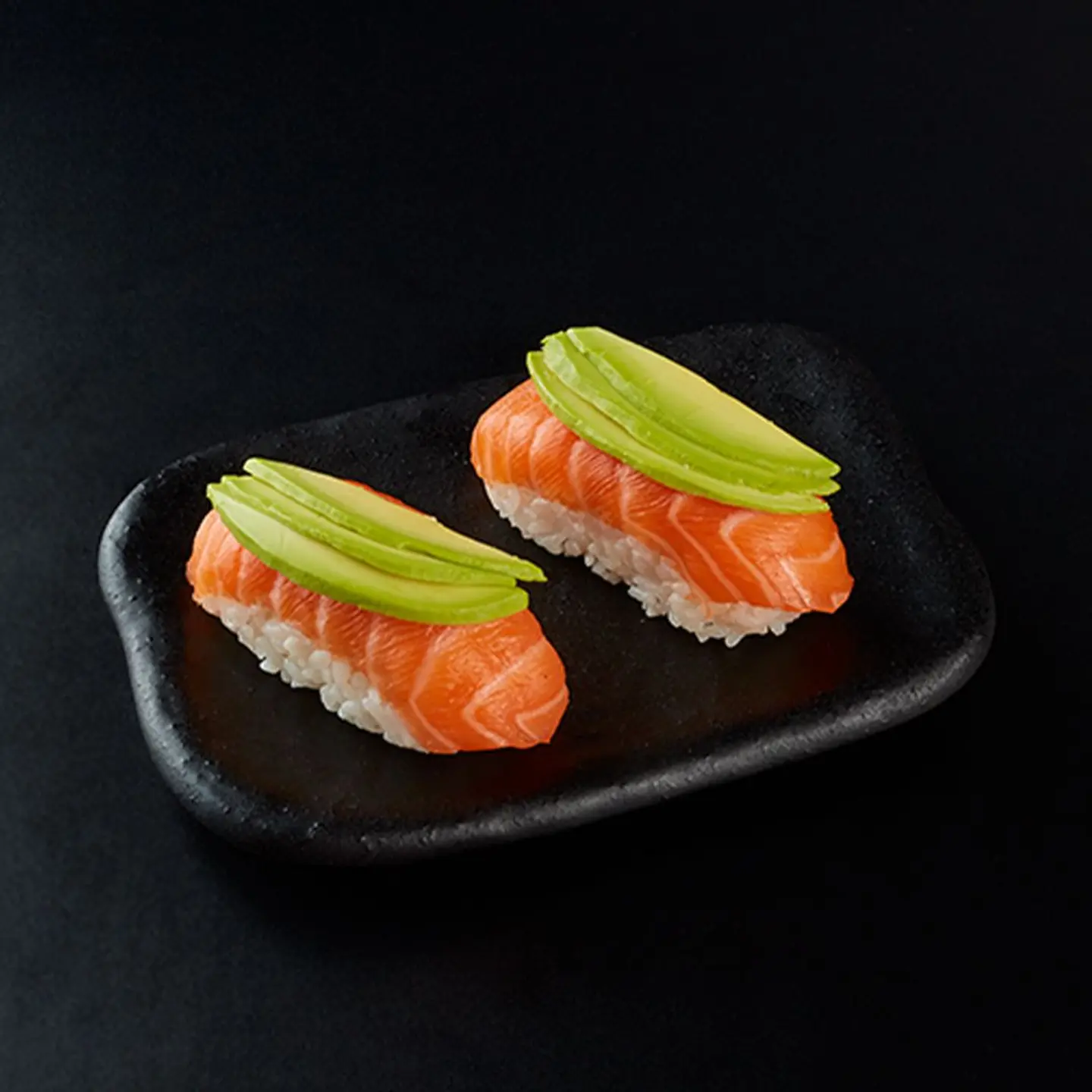 Avocado And Salmon Nigiri