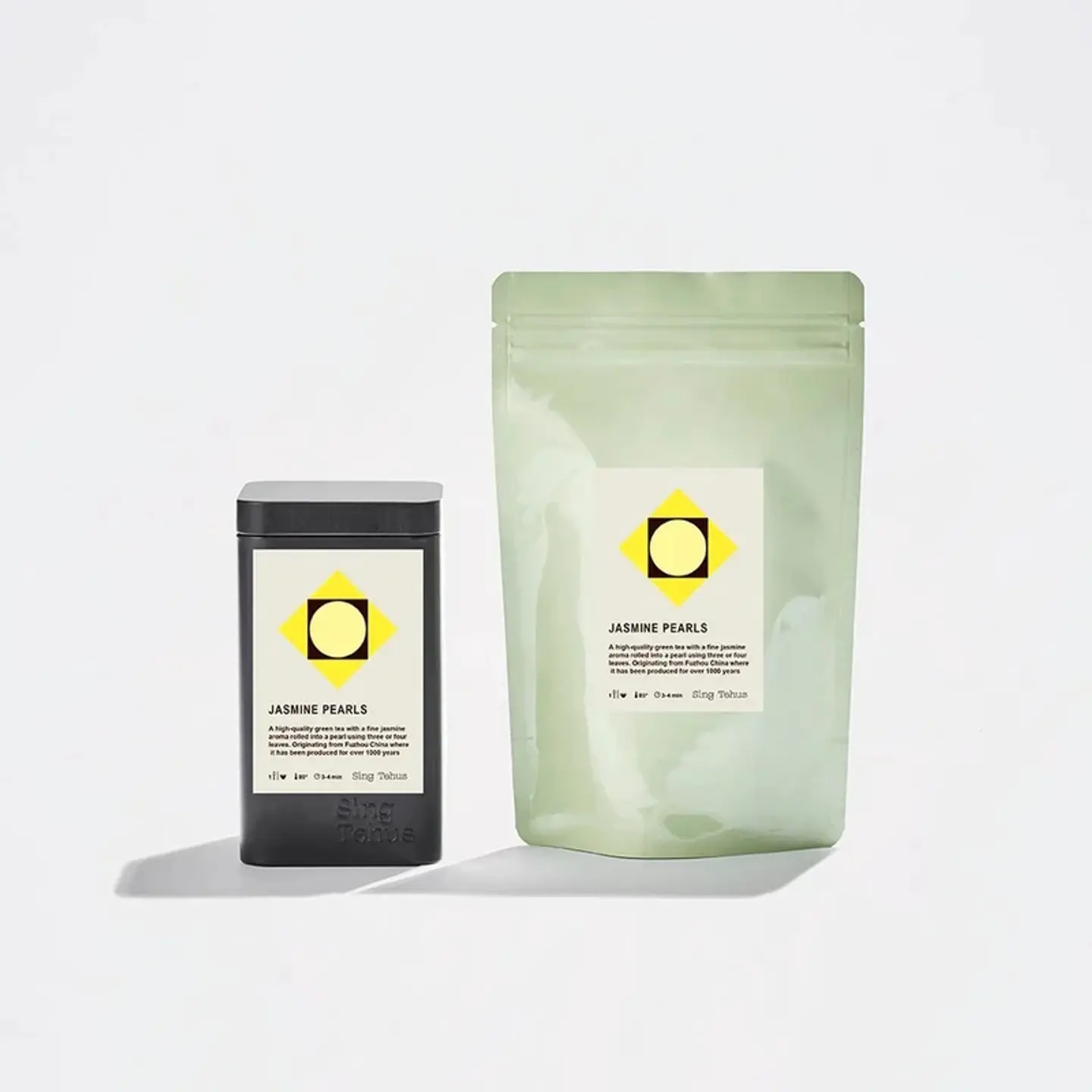 Green Tea Jasmine Pearl From Sing Tehus 100 G