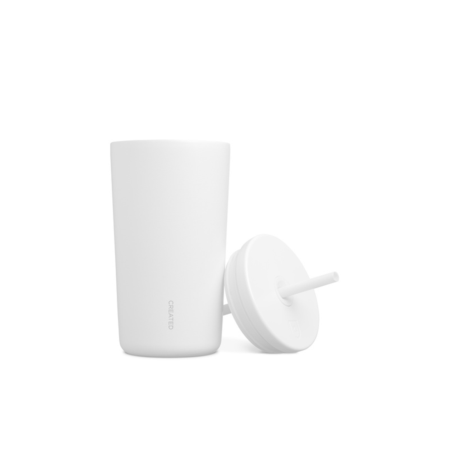 Created Cold Cup White 16 Oz