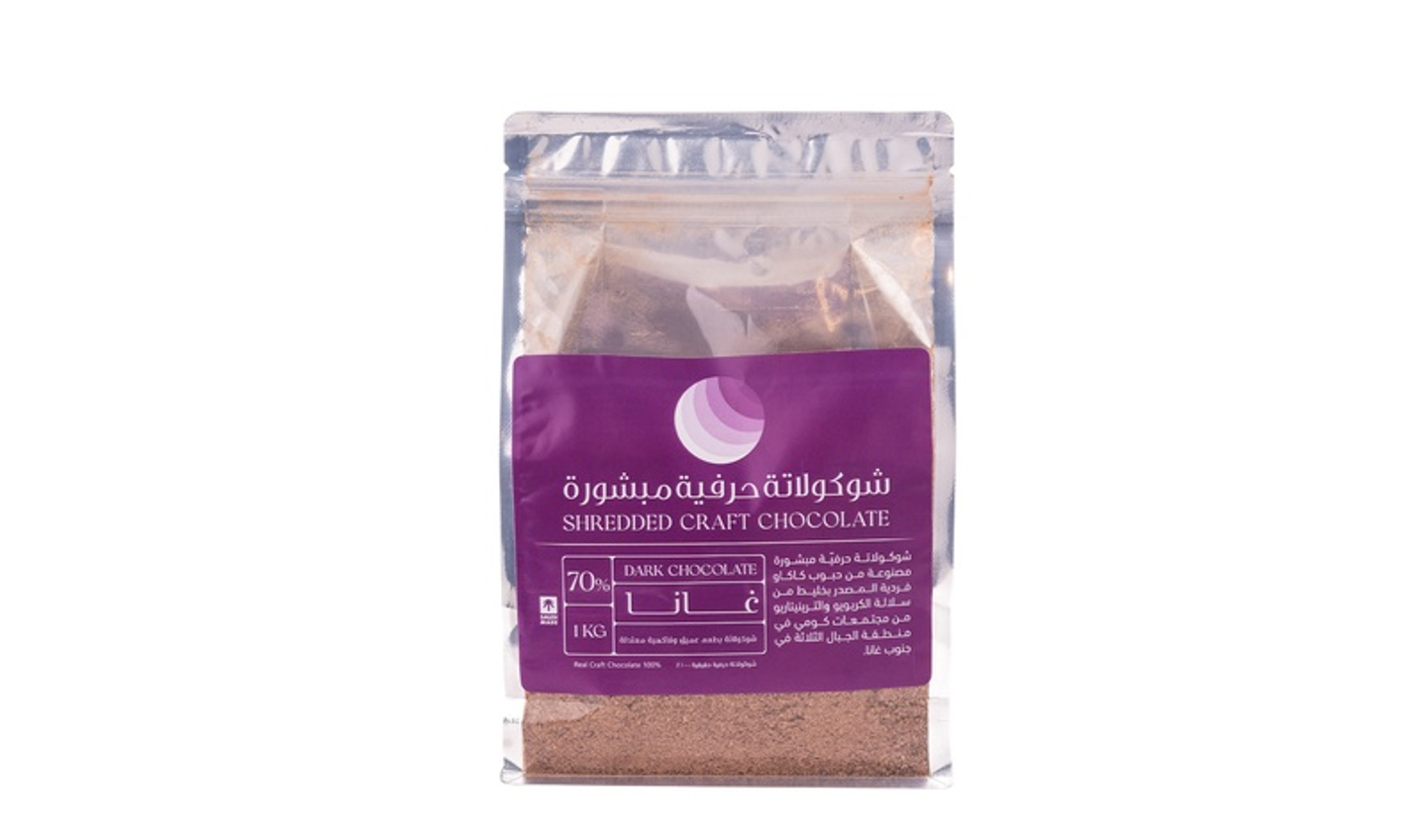 Shredded Craft Chocolate Ghana 70% 1000g