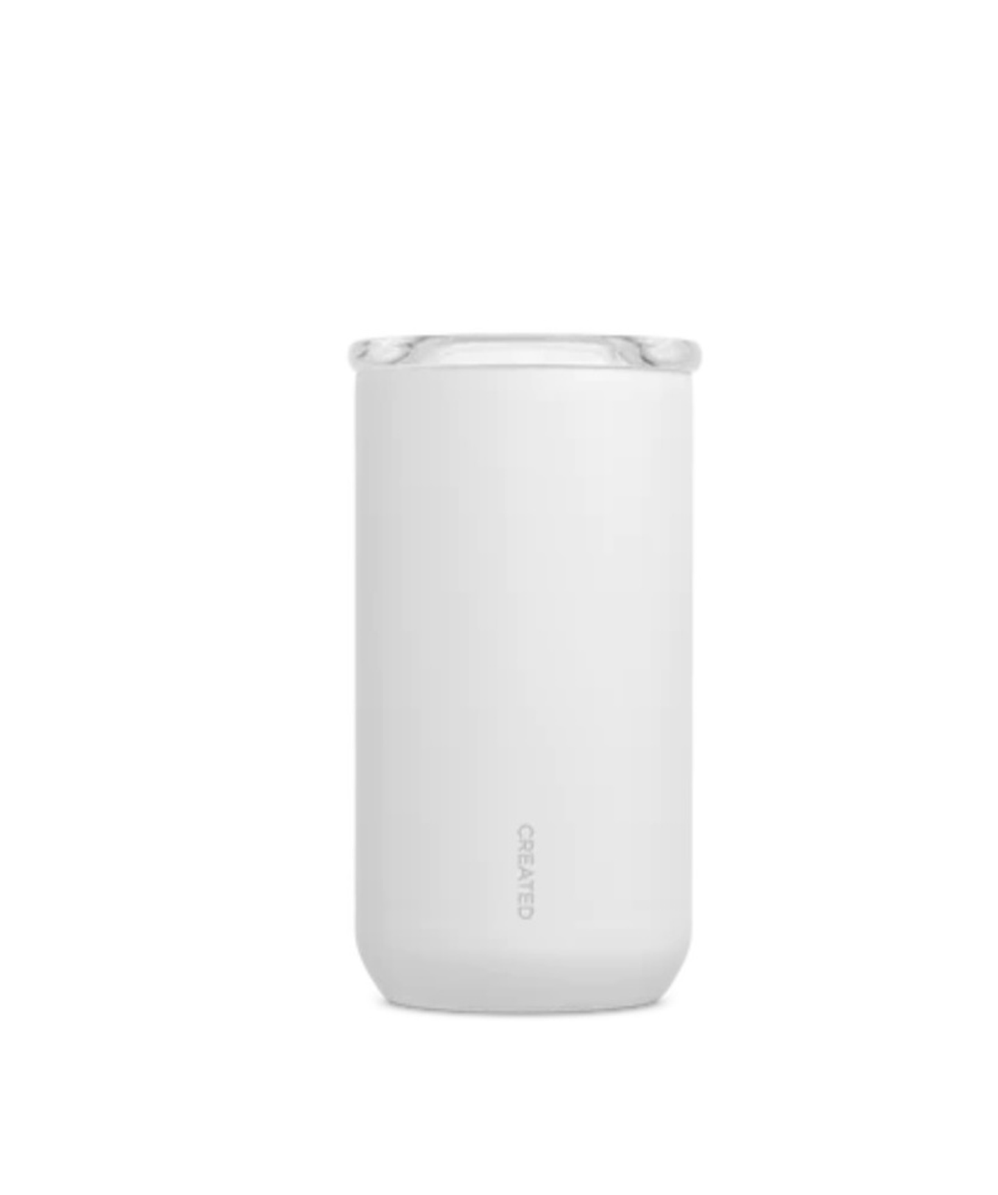 Created Tumbler Cup 12 Oz White