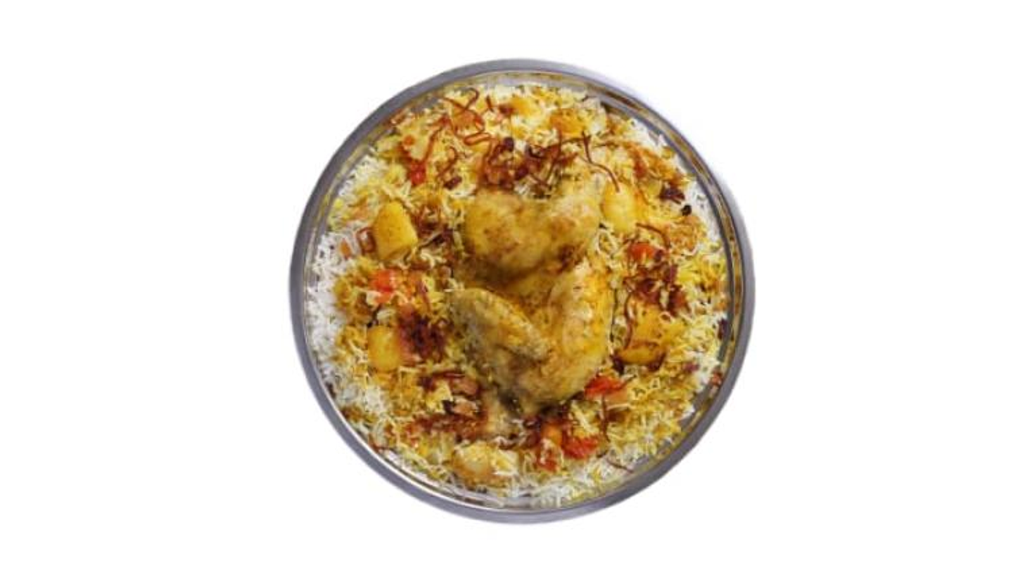 برياني دجاج ربع حبة