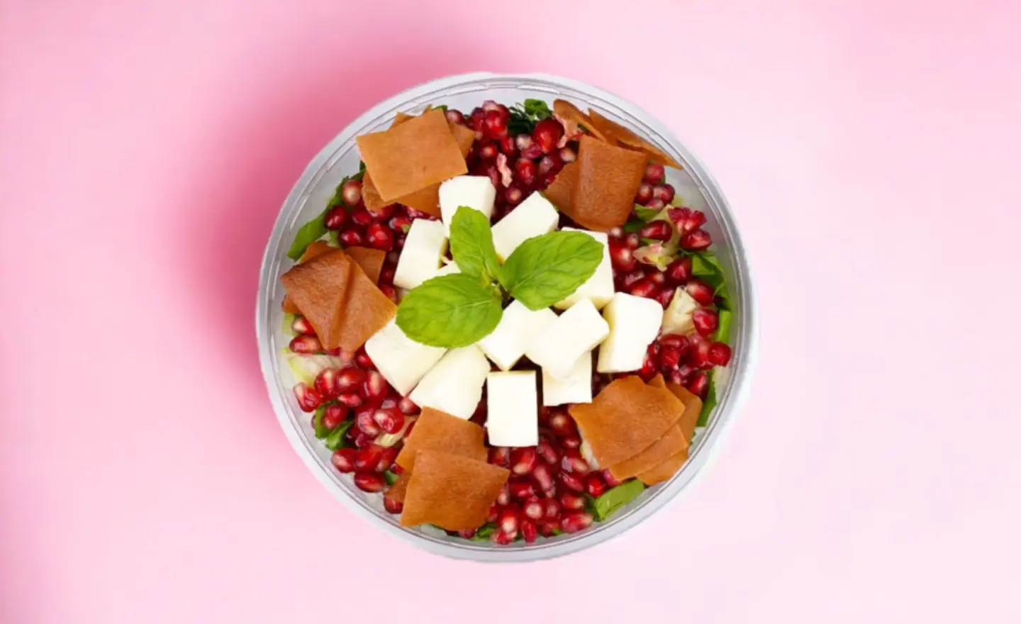 Halloumi Fattoush Salad