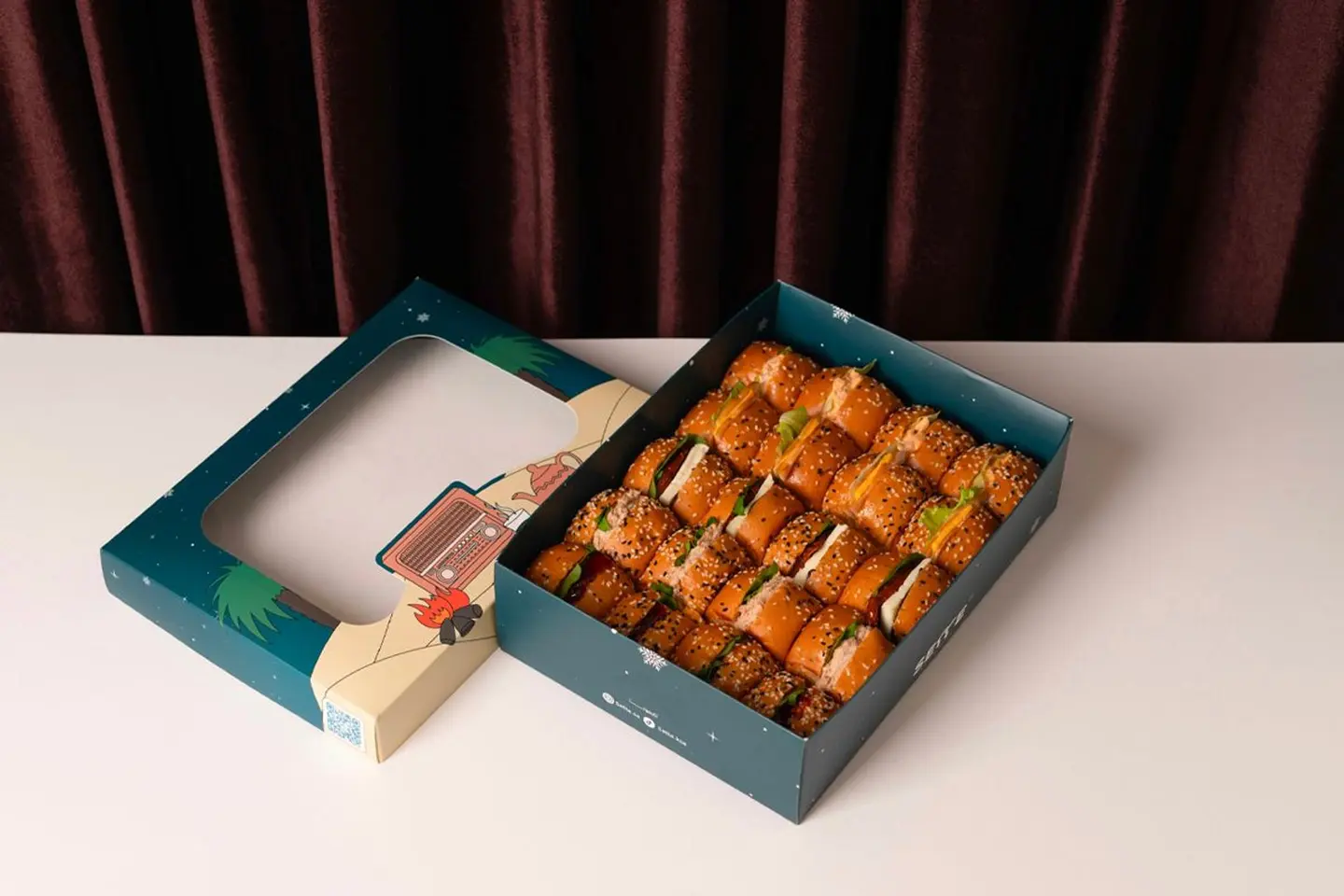 Mini Sandwich Box 20 Pieces