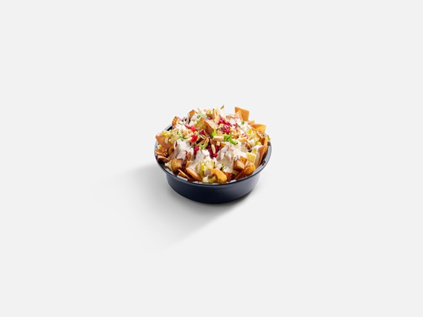 Eggplant Fatteh