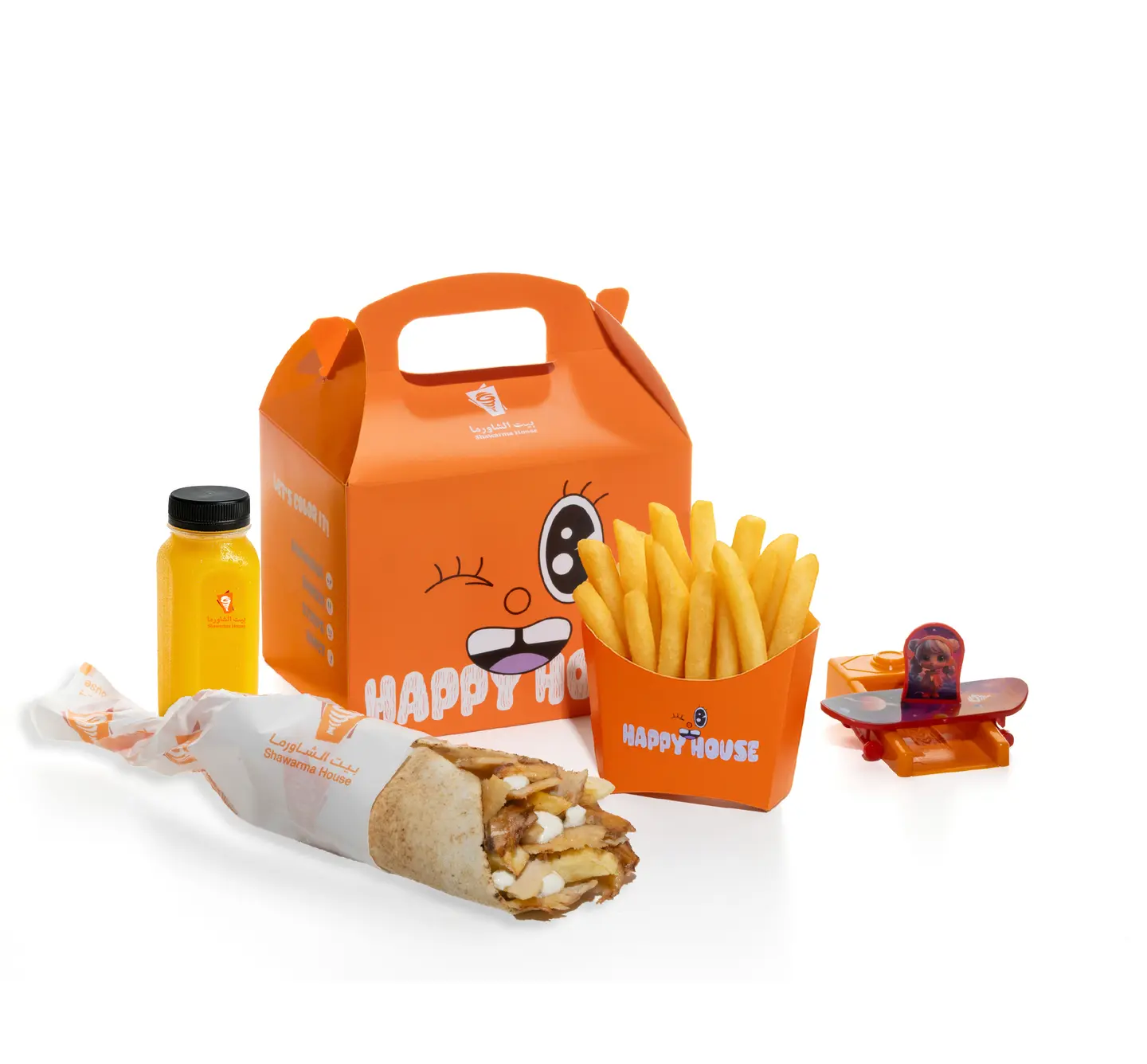 Sponge Bob Shawarma Meal