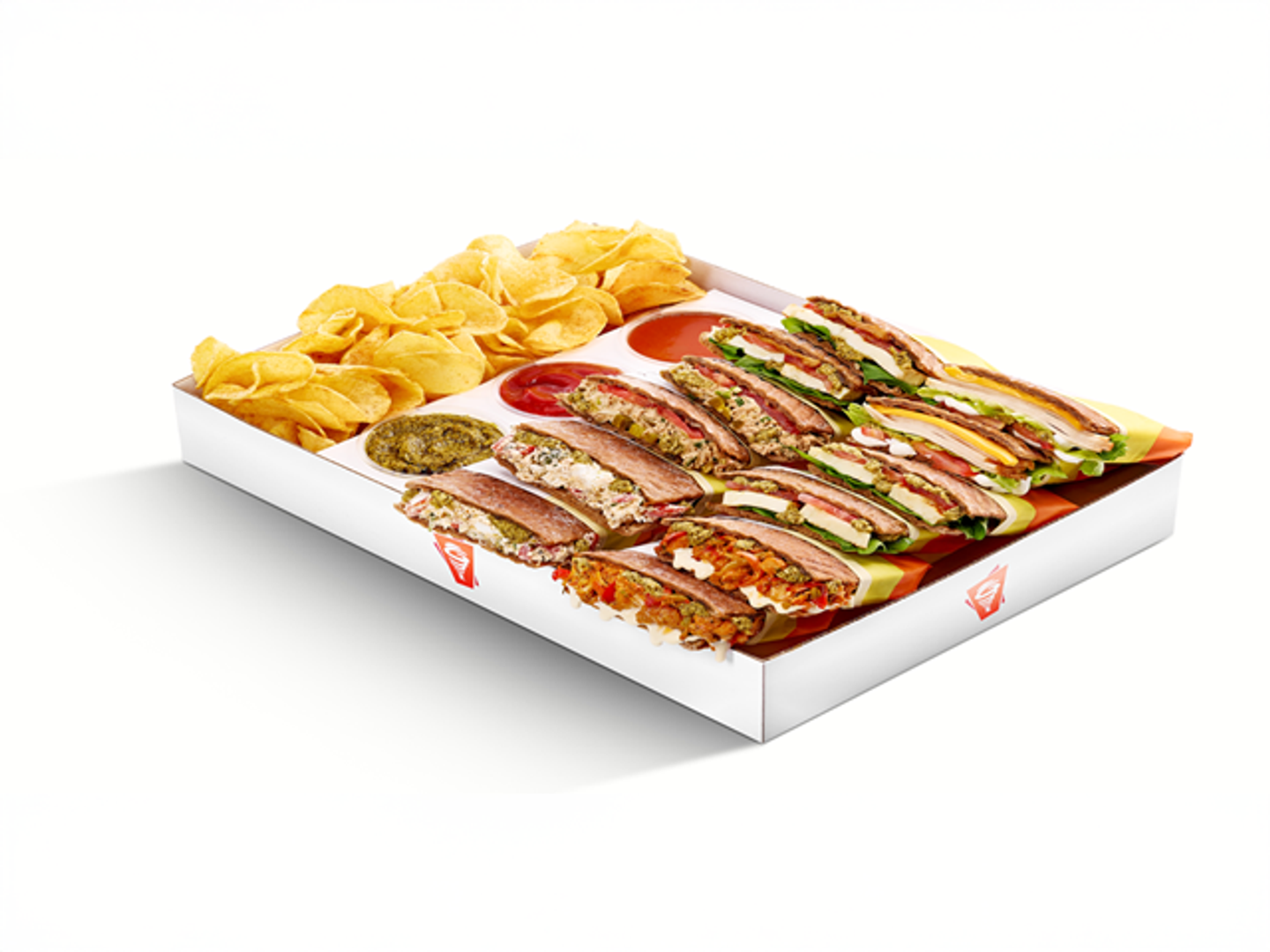 Flat Sandwich Box