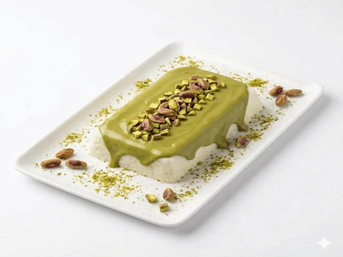 Rice With Milk Pistachio