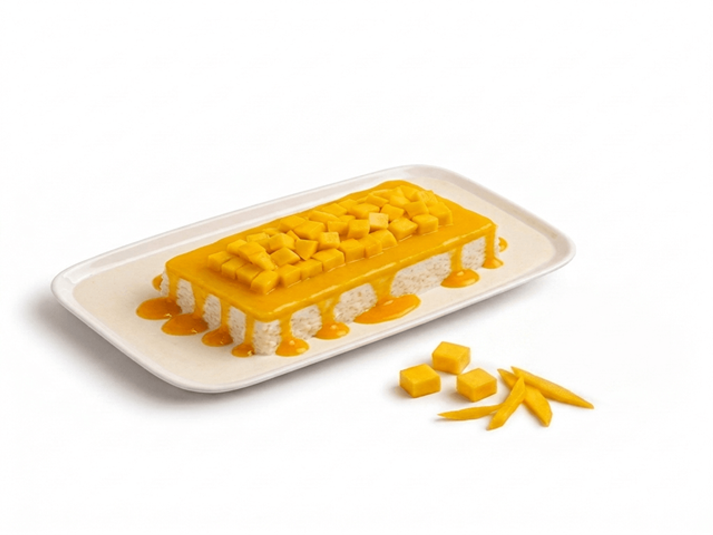 Rice With Milk Mango