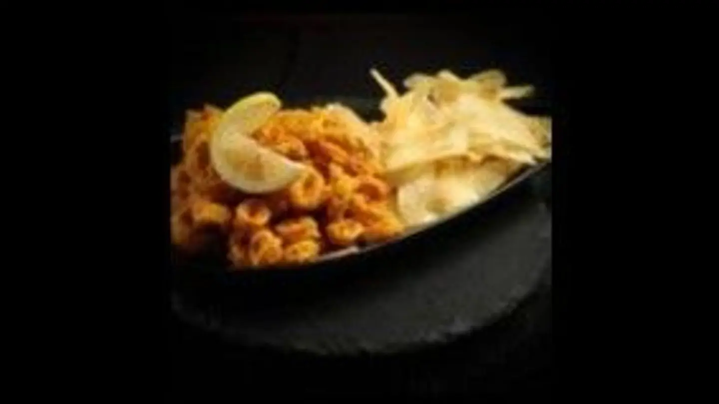 Fried Calamari Dish