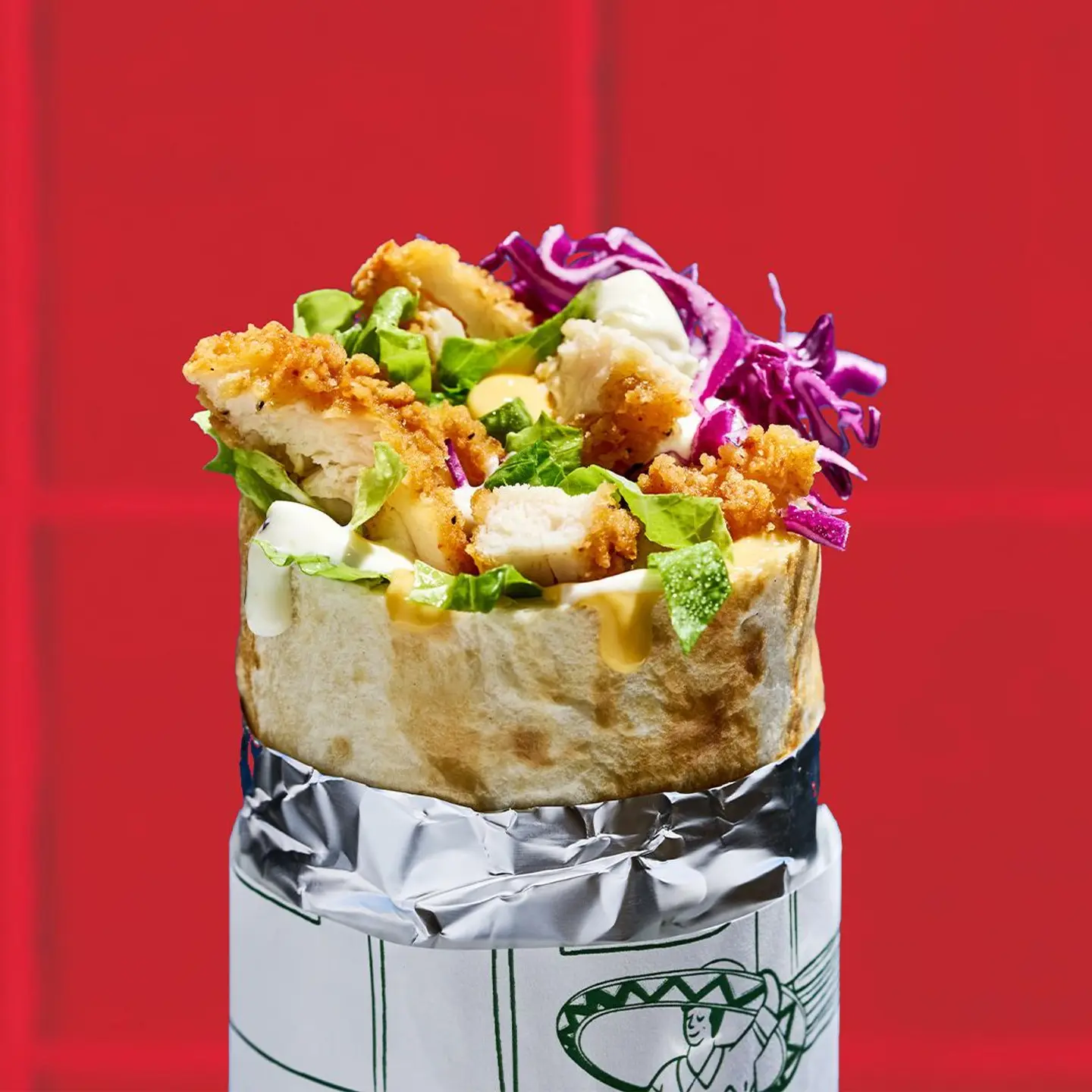 Crispy Chicken Burrito