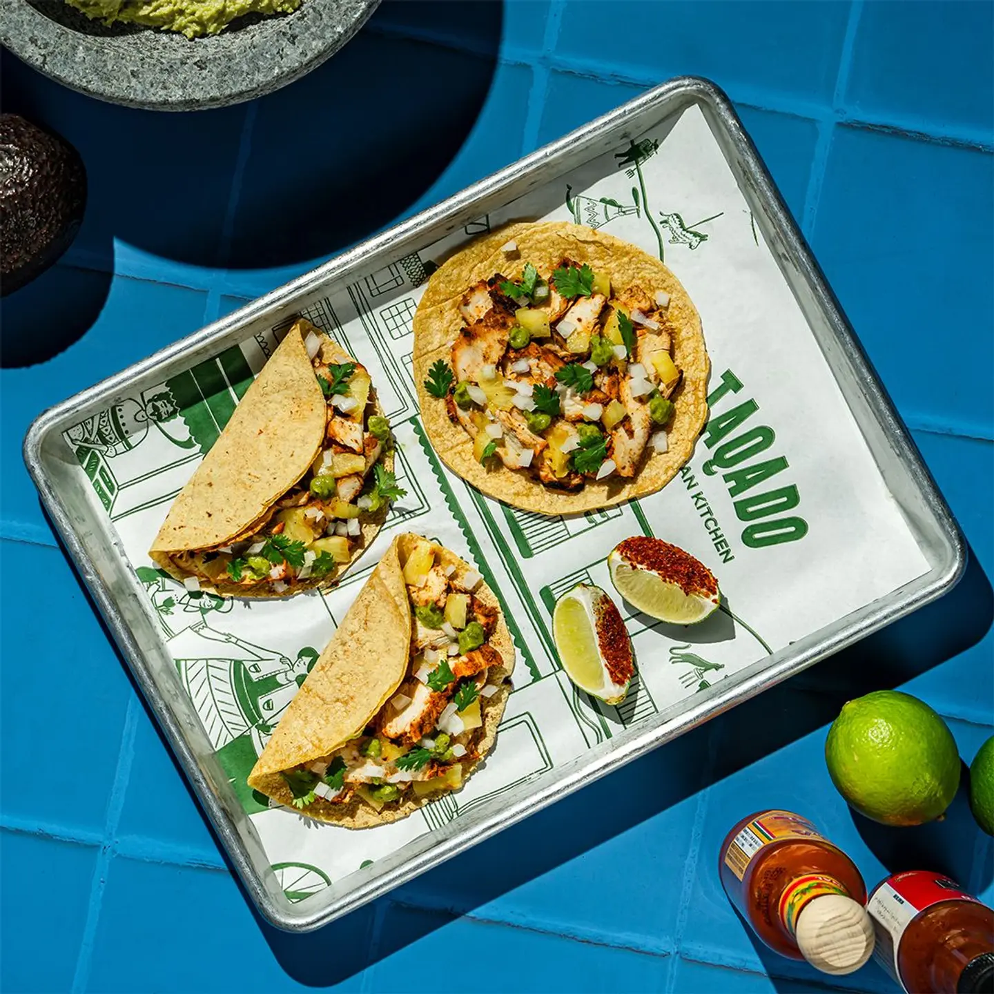 Al Pastor Chicken Tacos