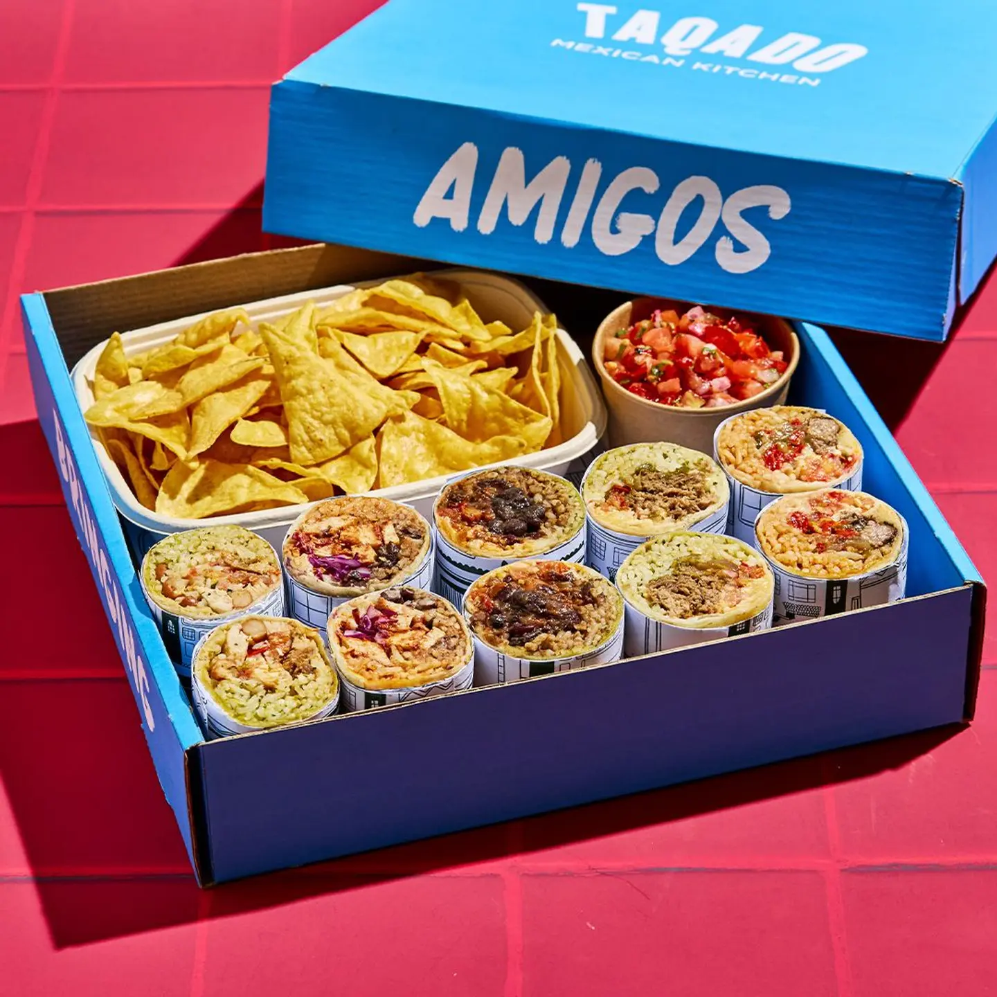 Burrito Box For 5