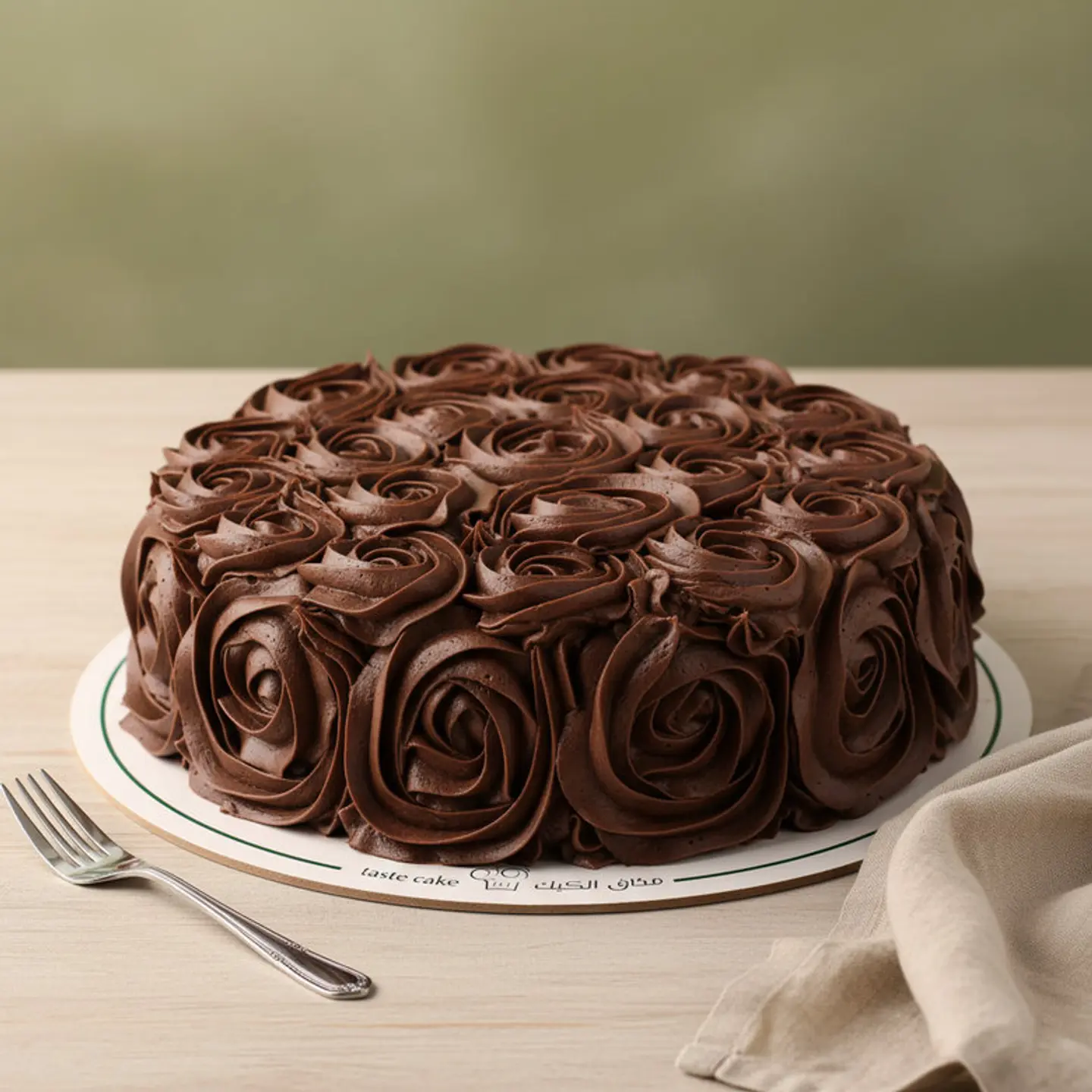 Chocolate Rose Cake