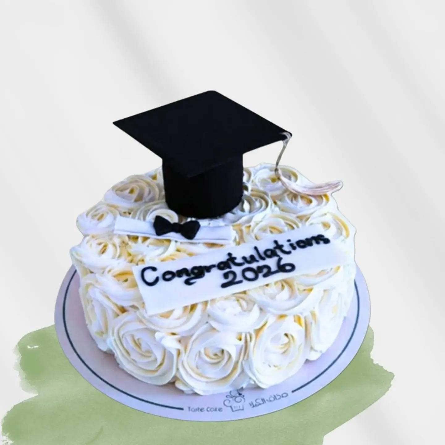 Graduation Rose Cake