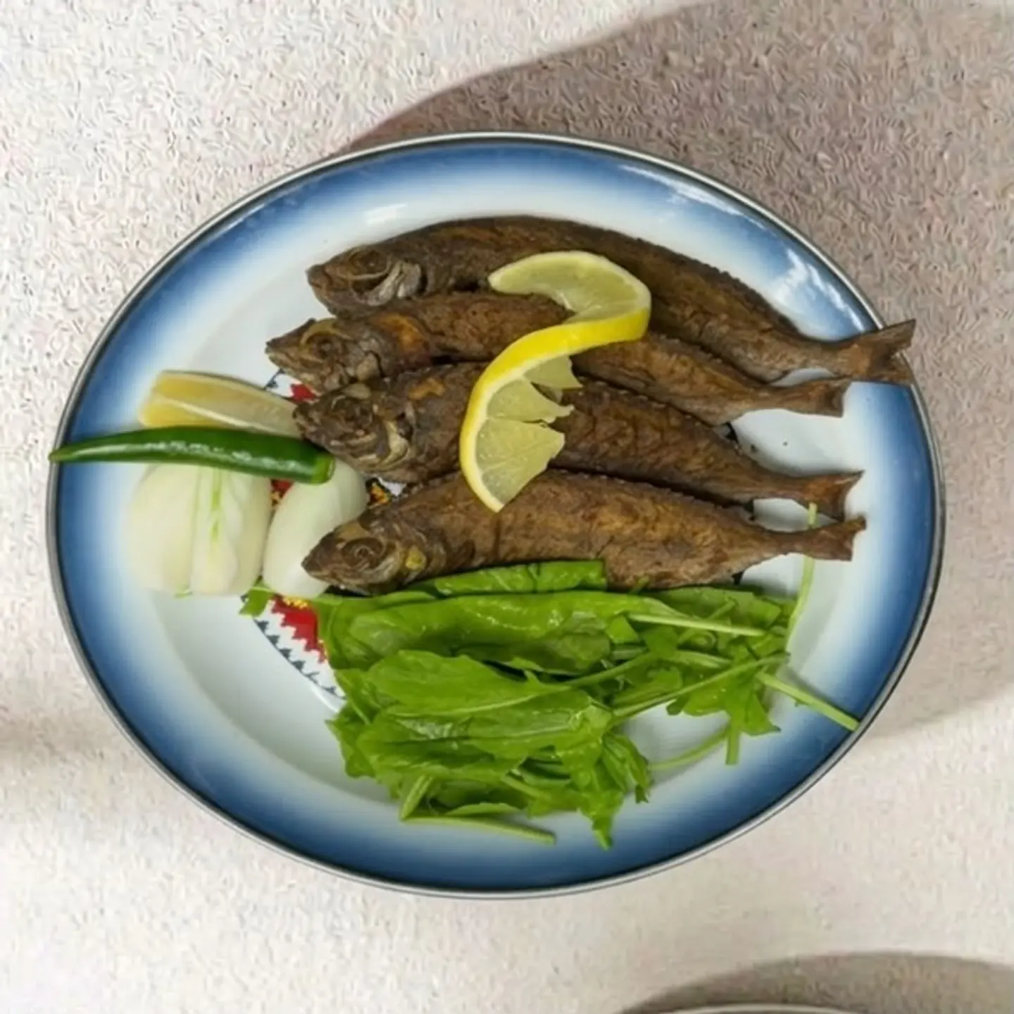 سمك صافي مقلي
