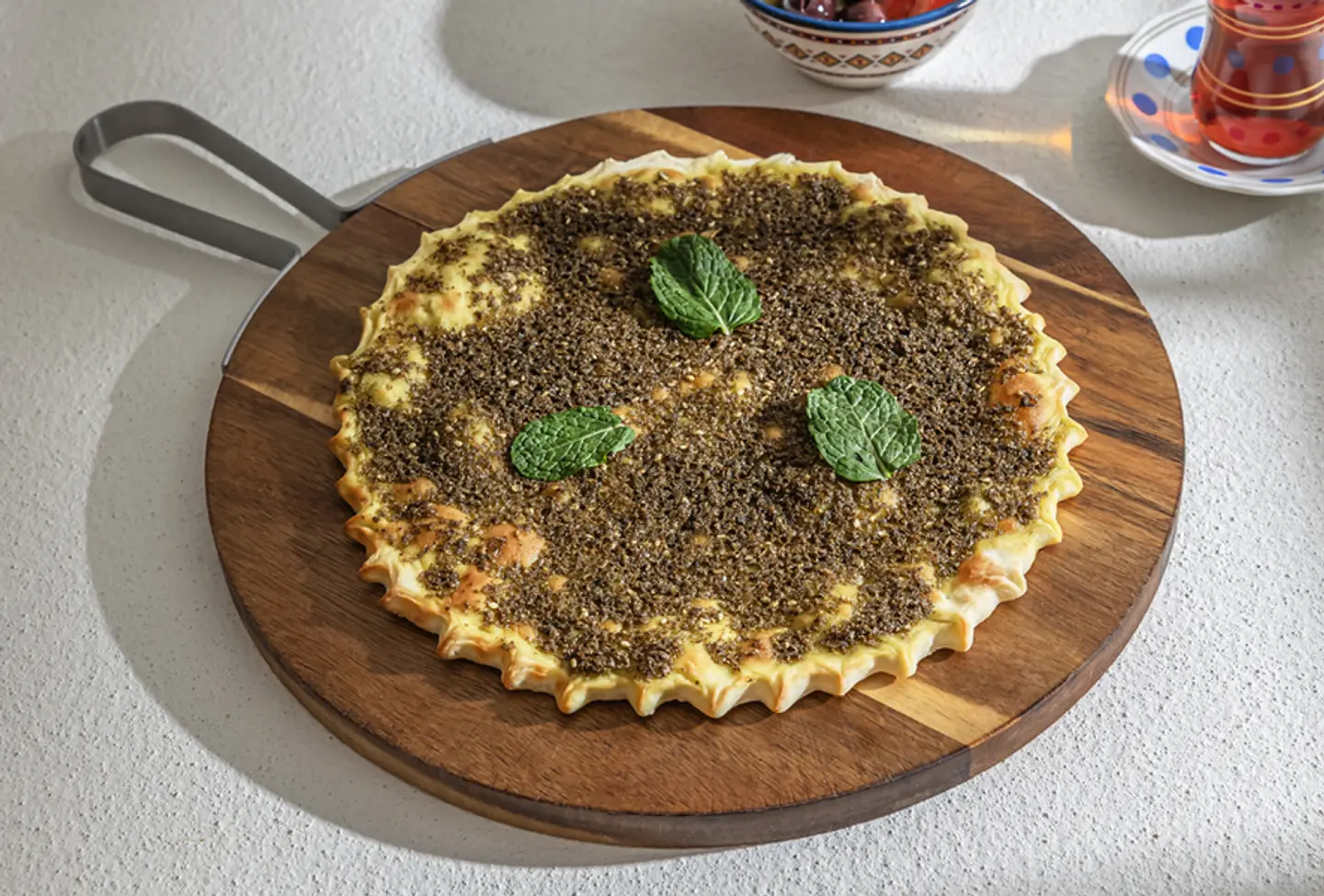 فطيرة زعتر