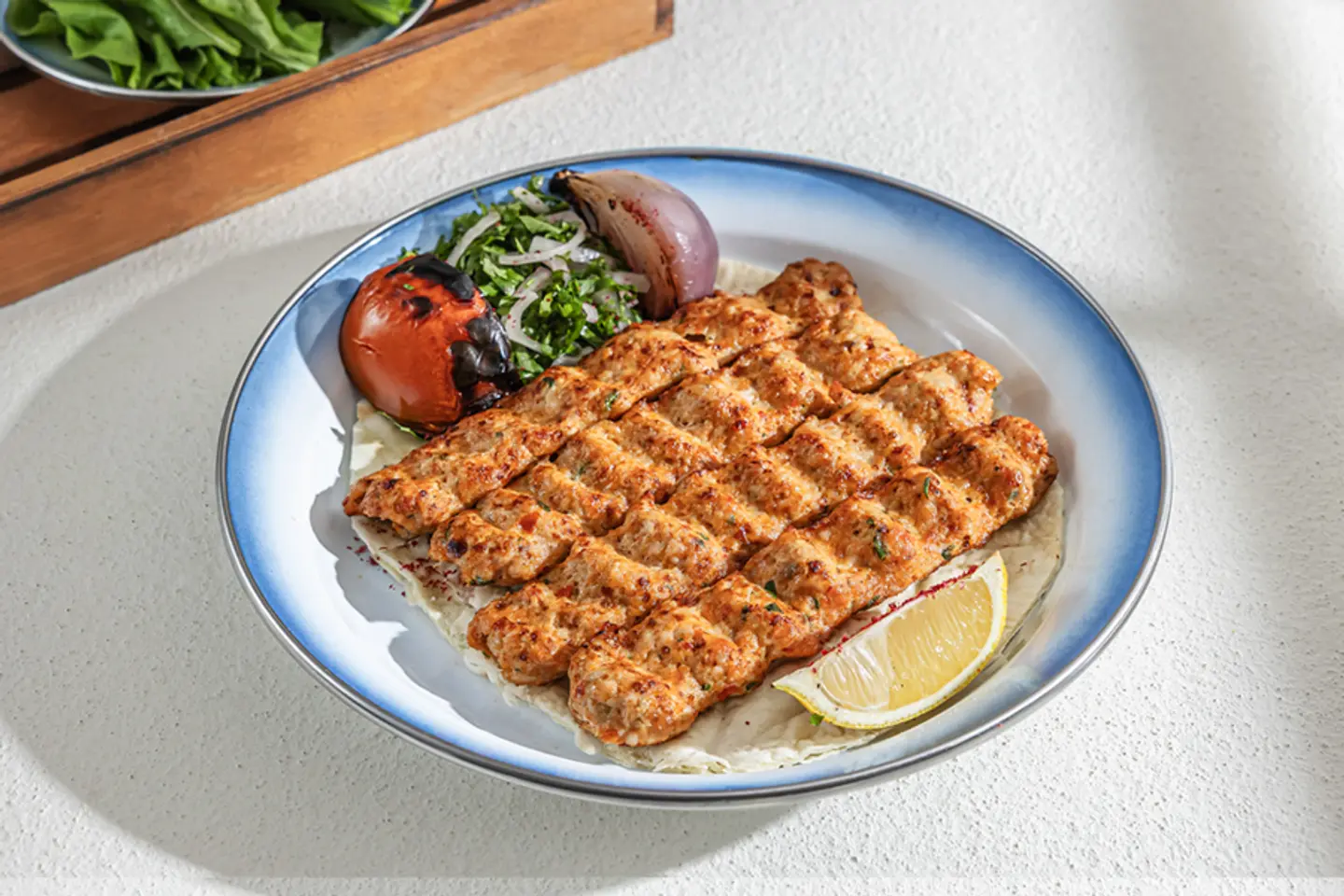 كباب دجاج ٨ أسياخ