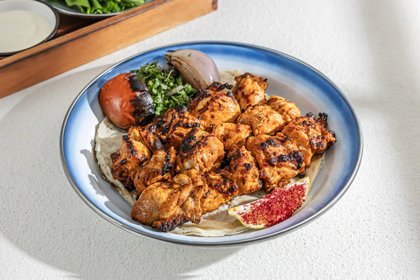 صحن دجاج بالعظم