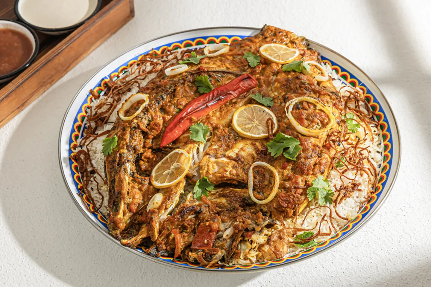 سمك عروسة في الفرن مع الرز