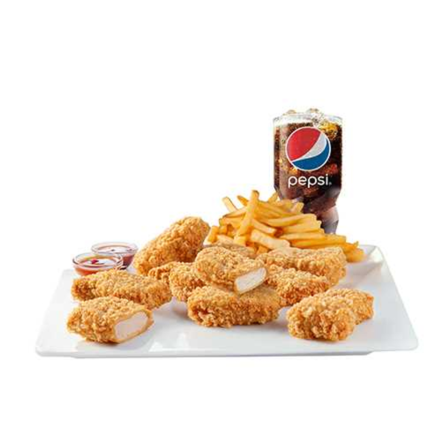 10 Pcs Nuggets Meal.