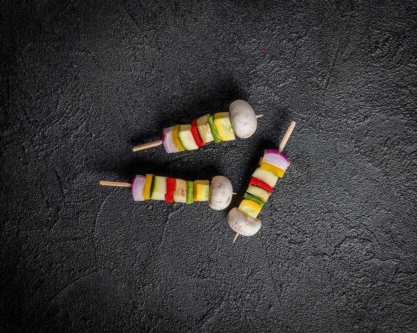 Vegetable Skewers 4 Pieces