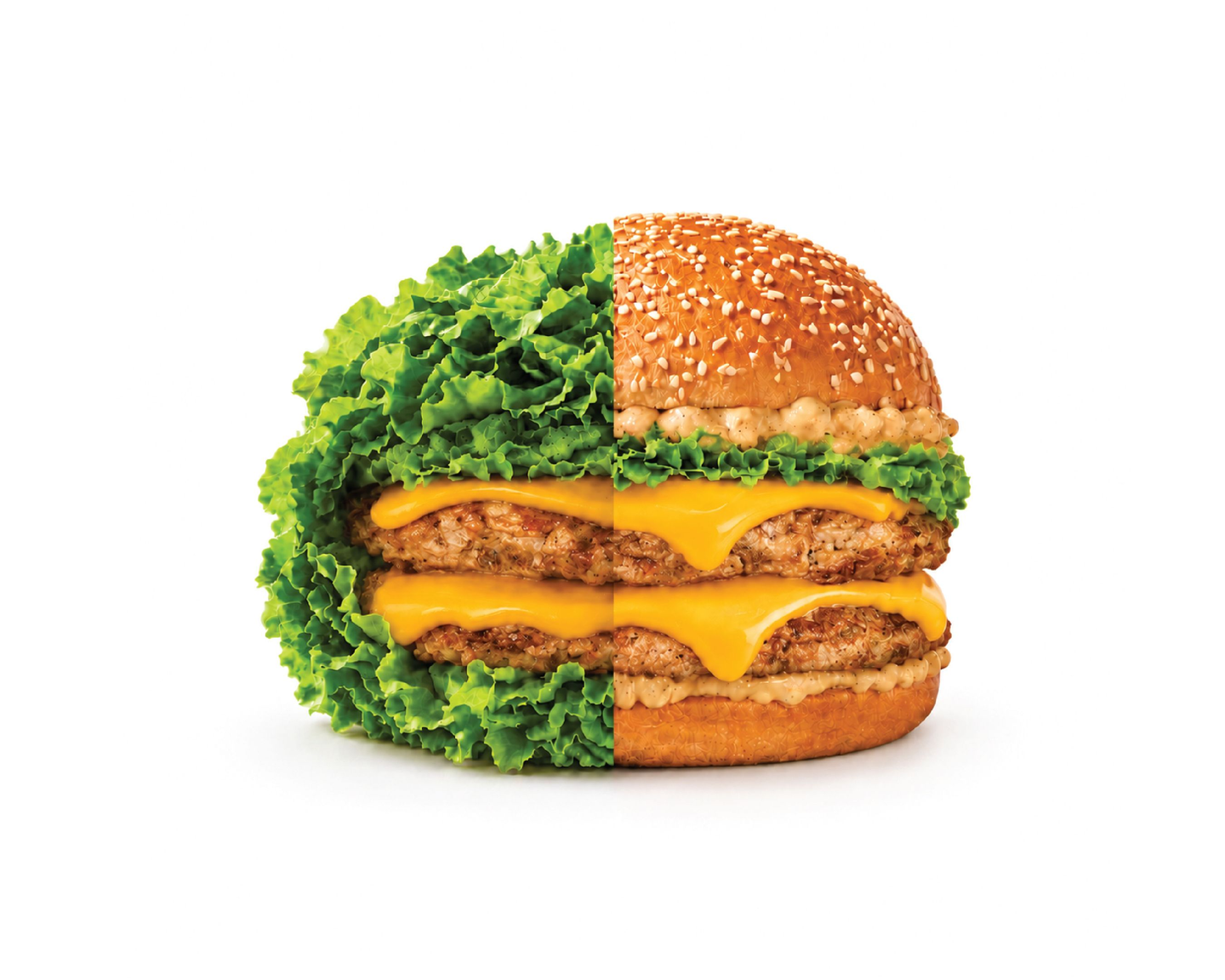 Classic Double Chicken Burger