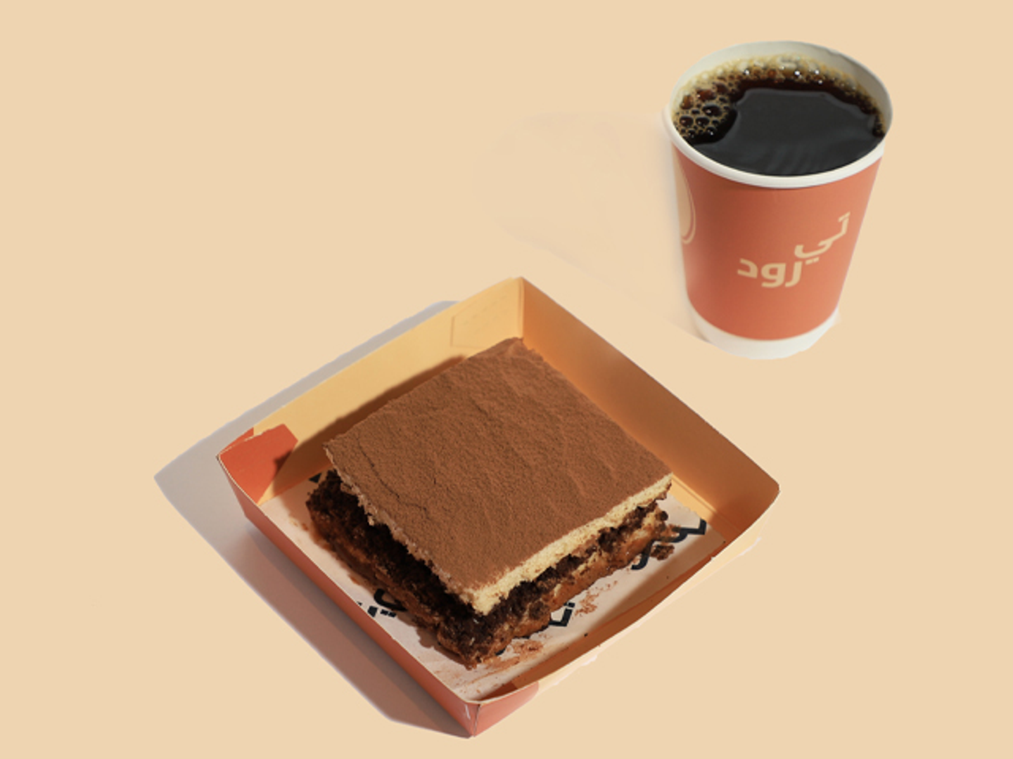 Cake Dolce Tiramisu And V60 Coffee