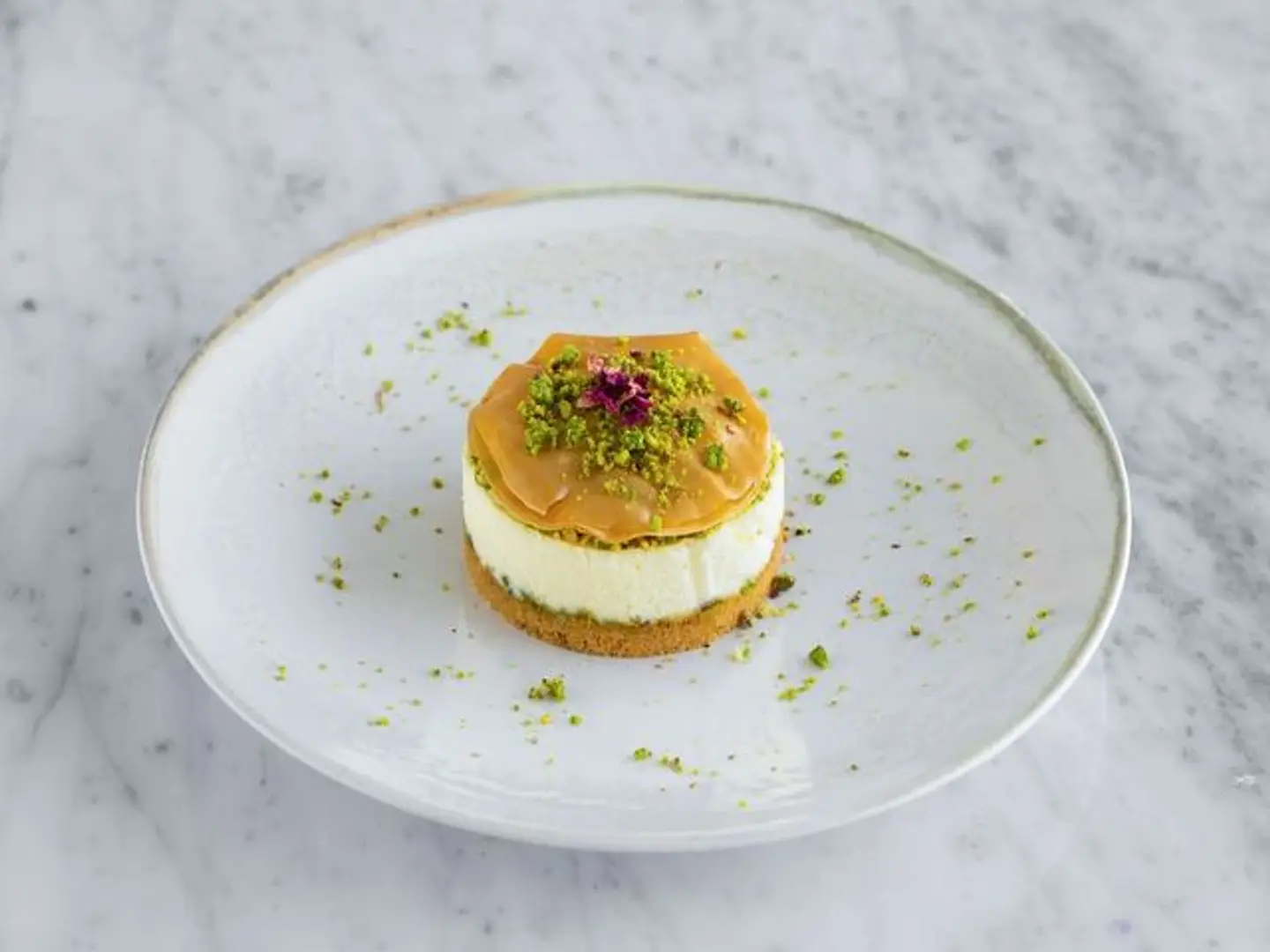 Small Baklava Cheesecake