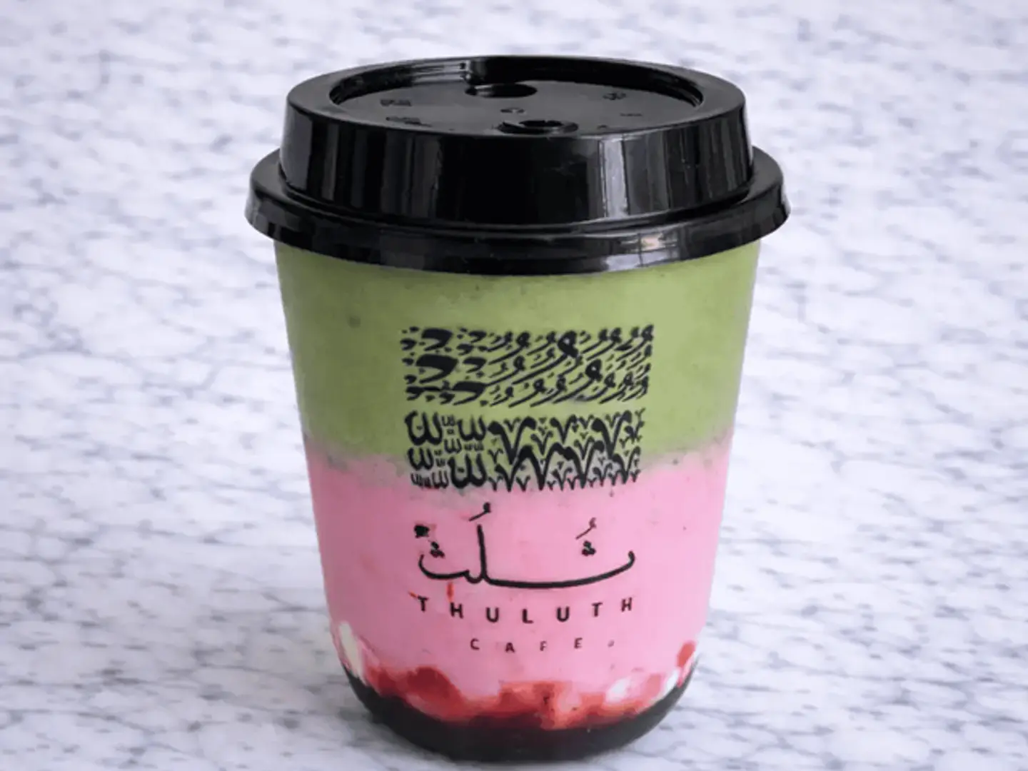 Iced Strawberry Matcha