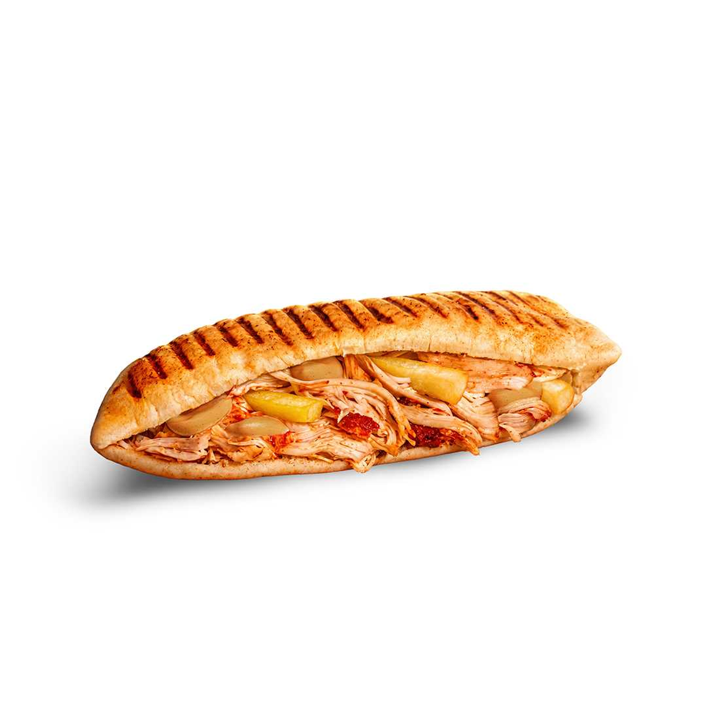 Chicken Bbq Tandoori Sandwich.
