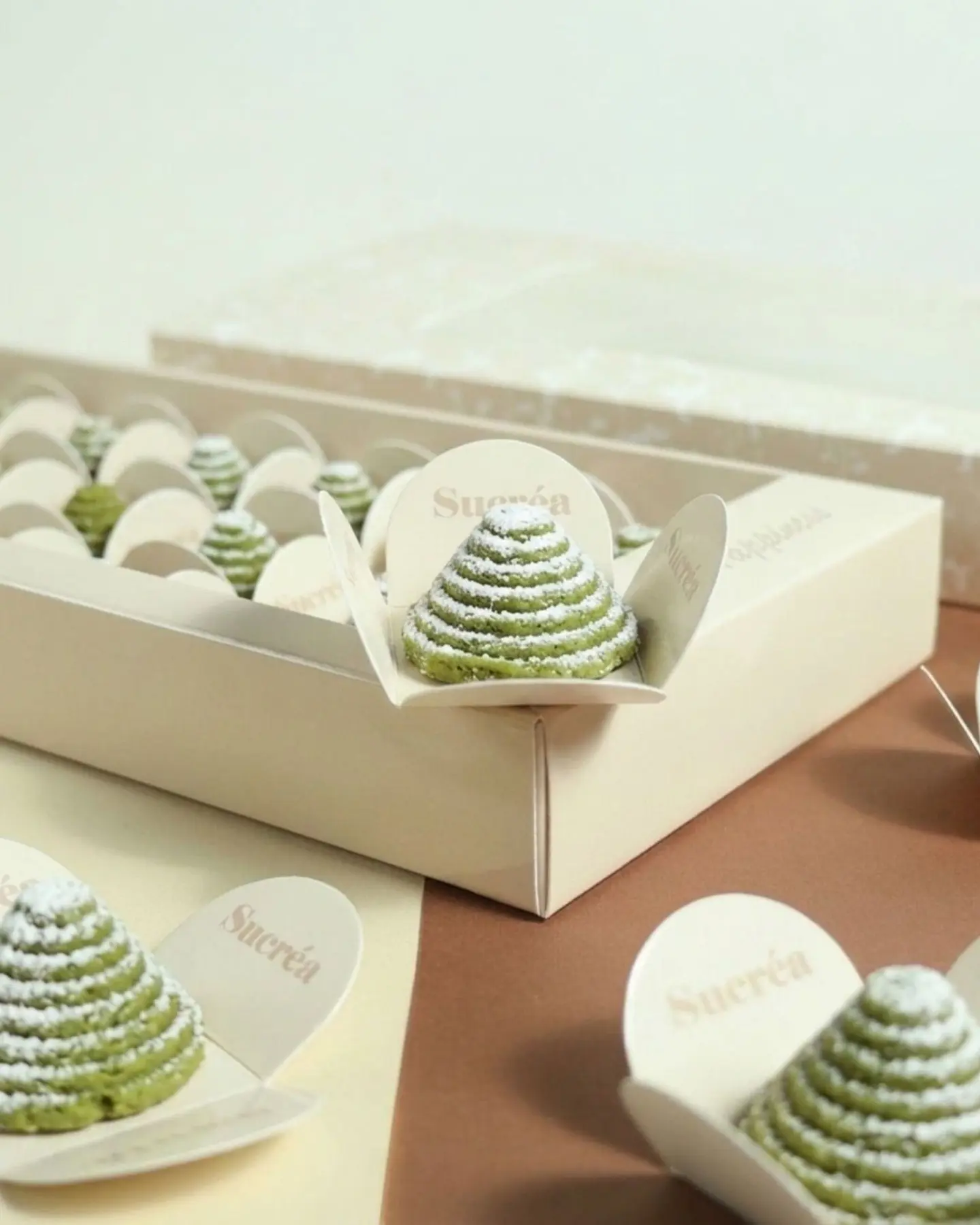 Pistachio Pyramids 005211