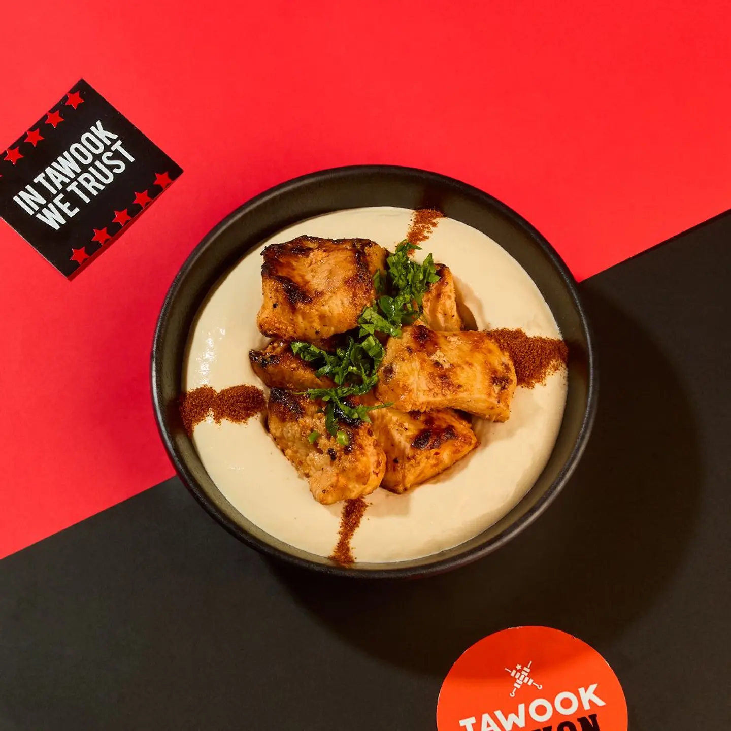 Hummus With Tawook