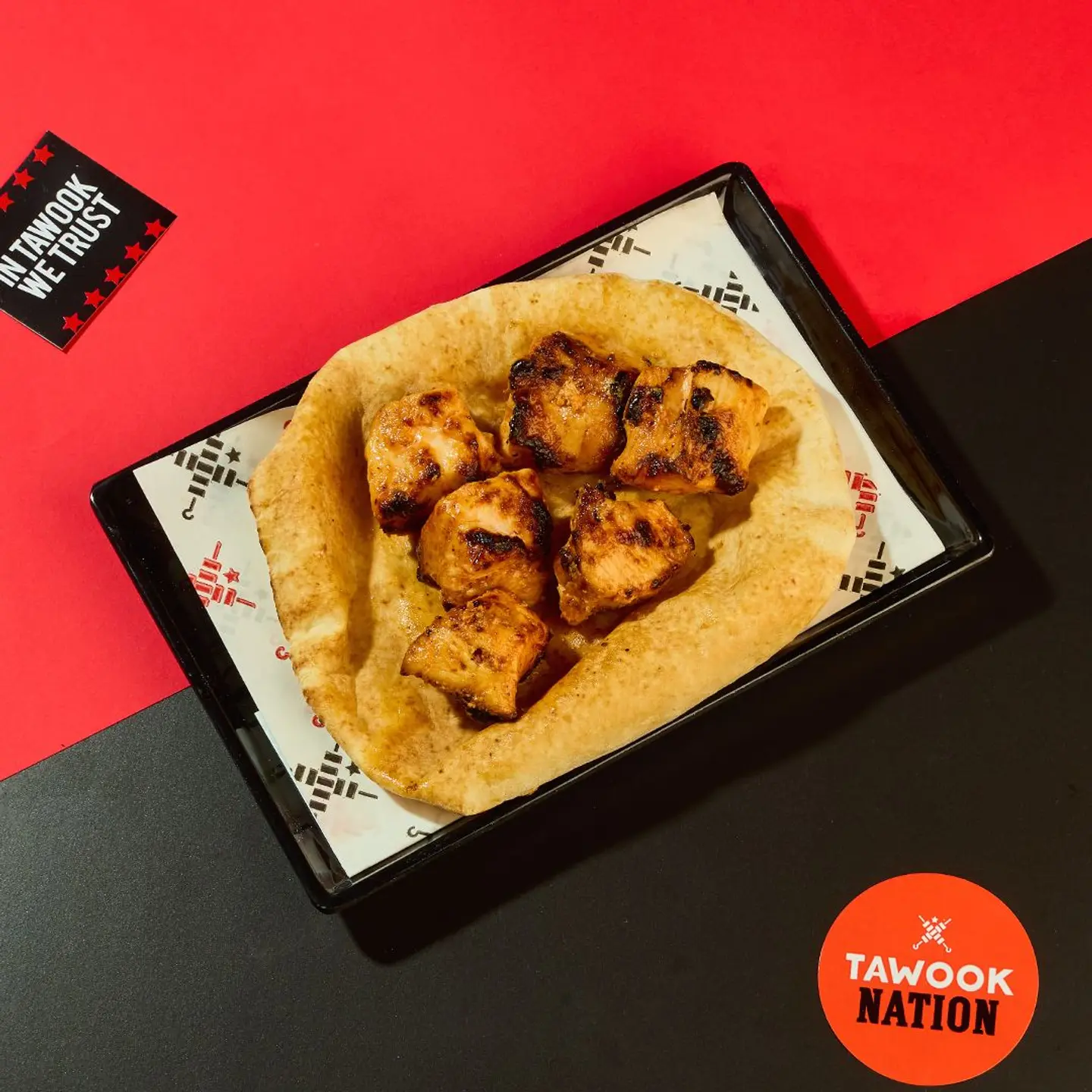 1 Tawook Skewer [Cal: 209, P: 24g, C: 2g, F: 7g]