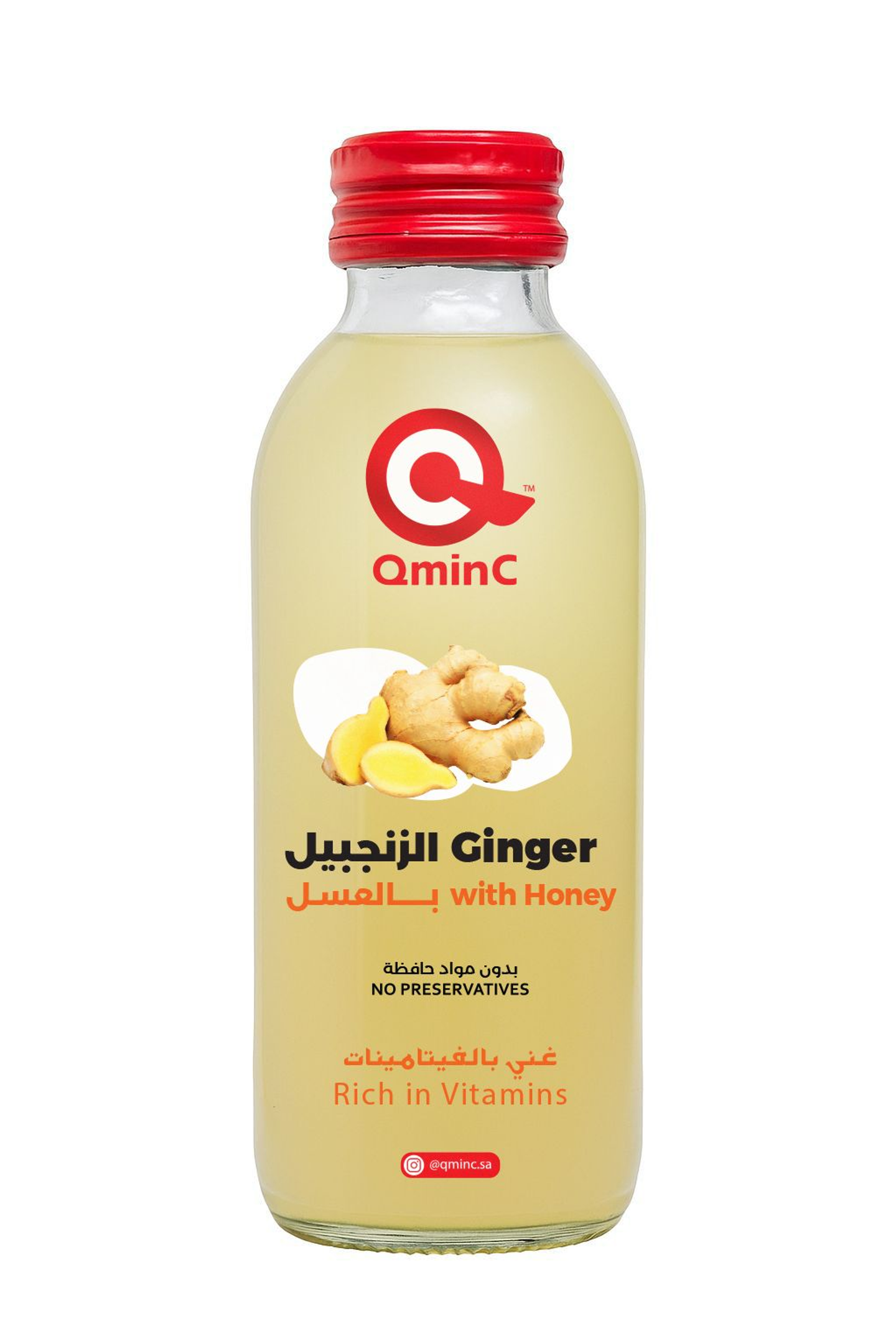 عصير زنجبيل بالعسل