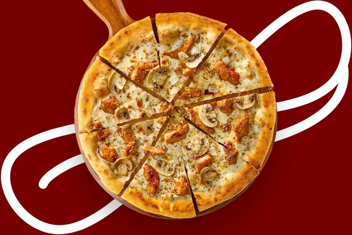 Bbq Chicken Pizza Large
